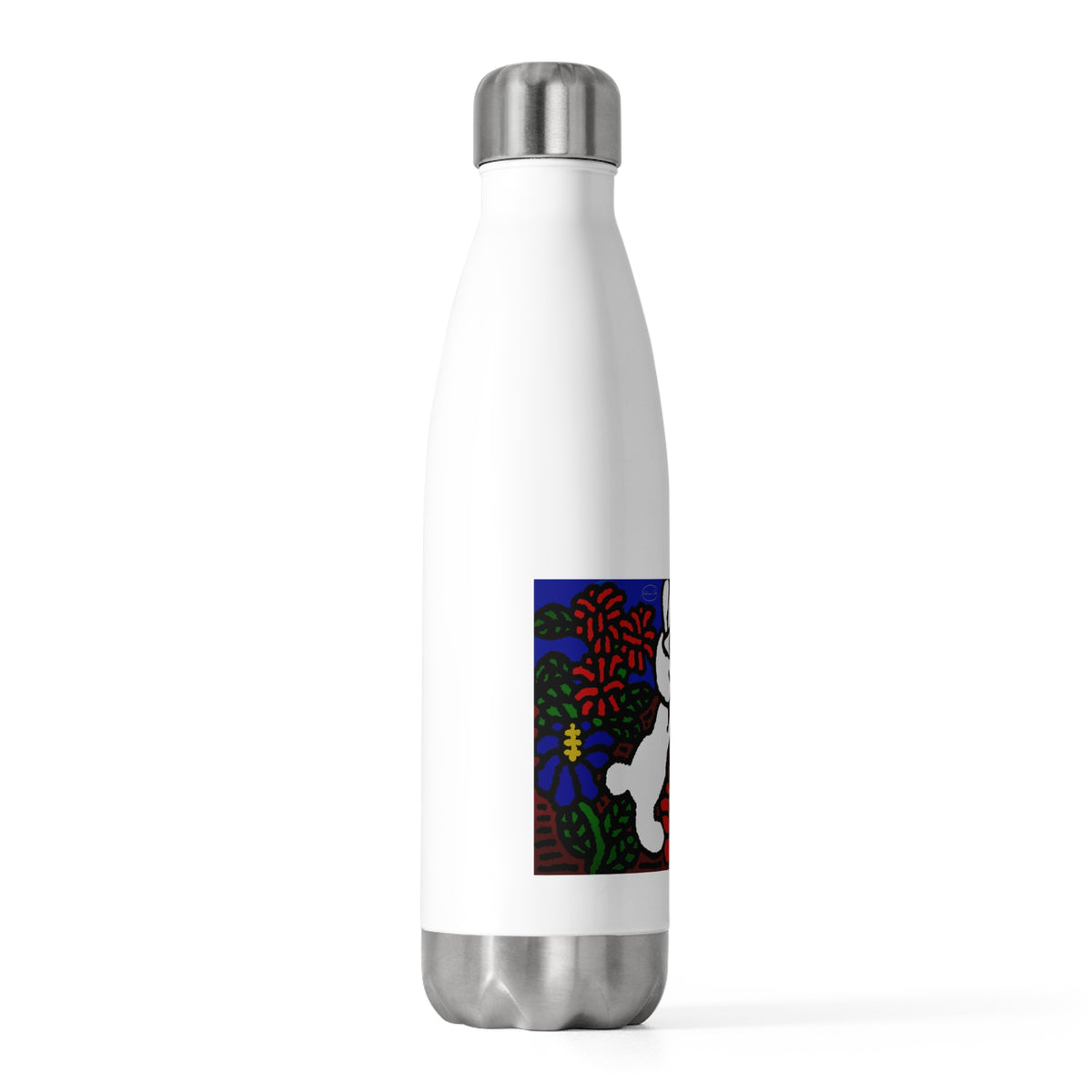Bunnies in love Stainless Steel Water Bottle