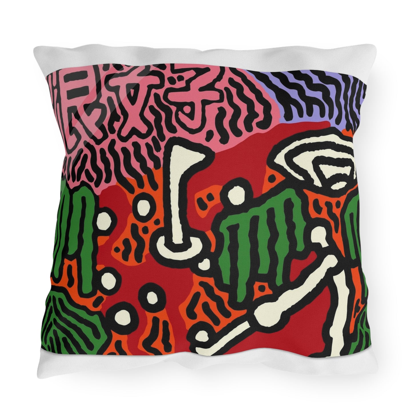 Scoring Goals Throughout Life — Outdoor Pillow