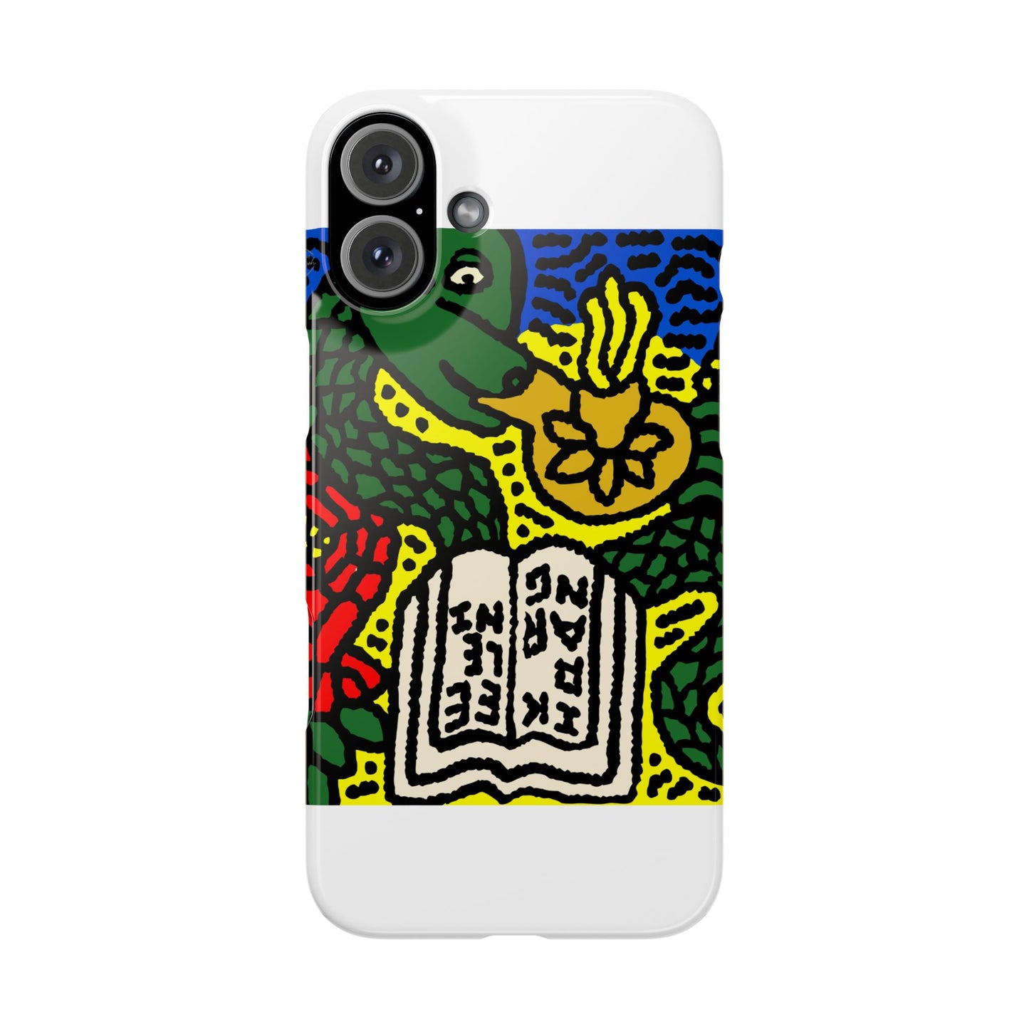 Shining a light on knowledge Slim Phone Case