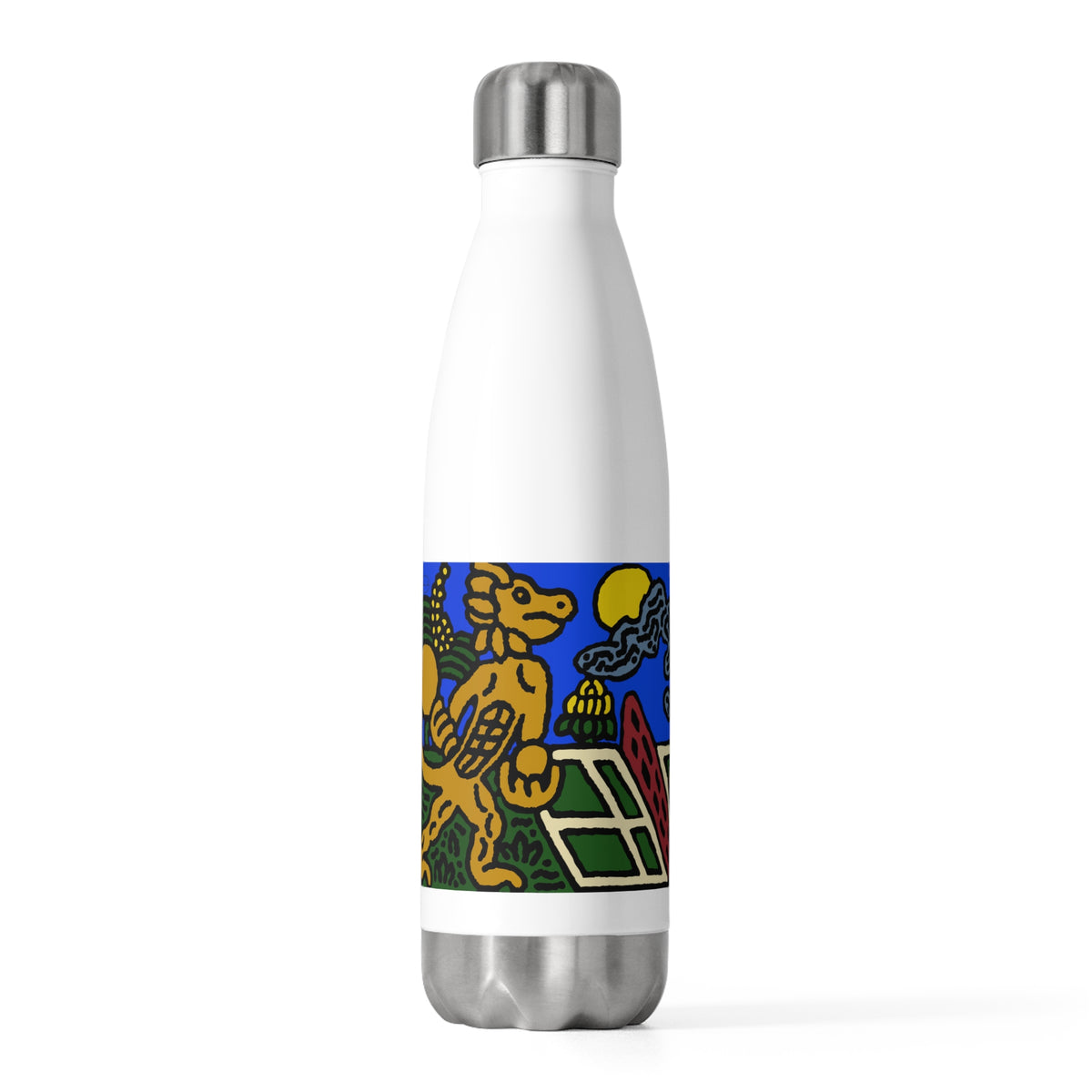 Ready for making big serves in life Stainless Steel Water Bottle