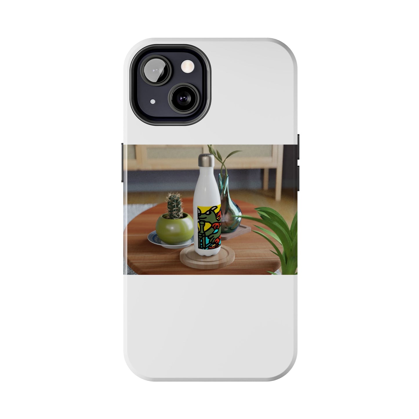 Two dragons enjoying a feast together Tough Phone Case