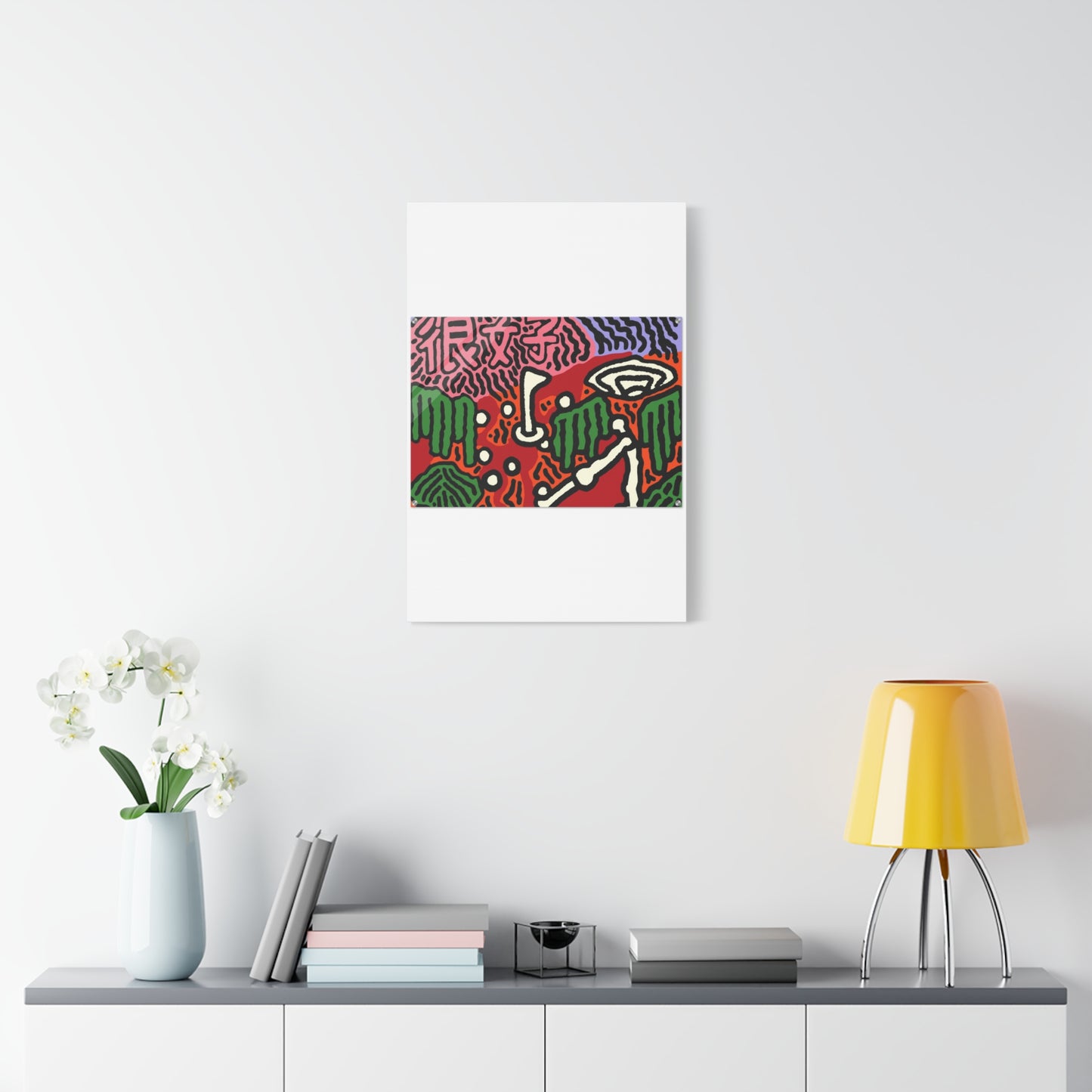 Scoring goals throughout life Canvas (Small)