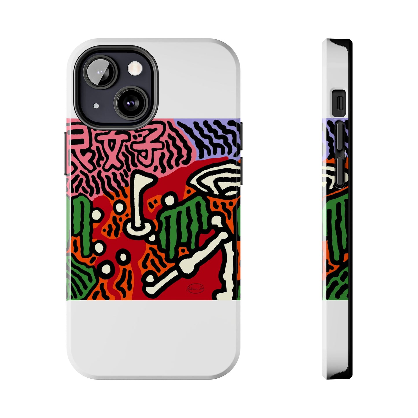Hitting holes in one throughout life Tough Phone Case