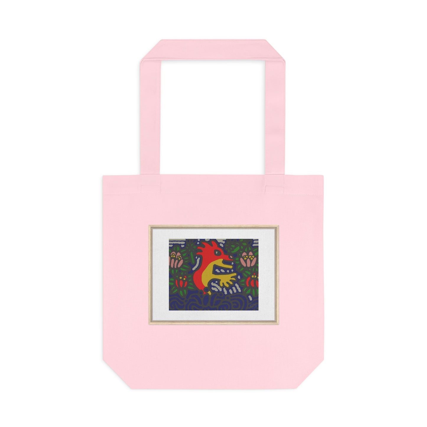 Breaking through the surface of a lotus pond Classic Tote Bag