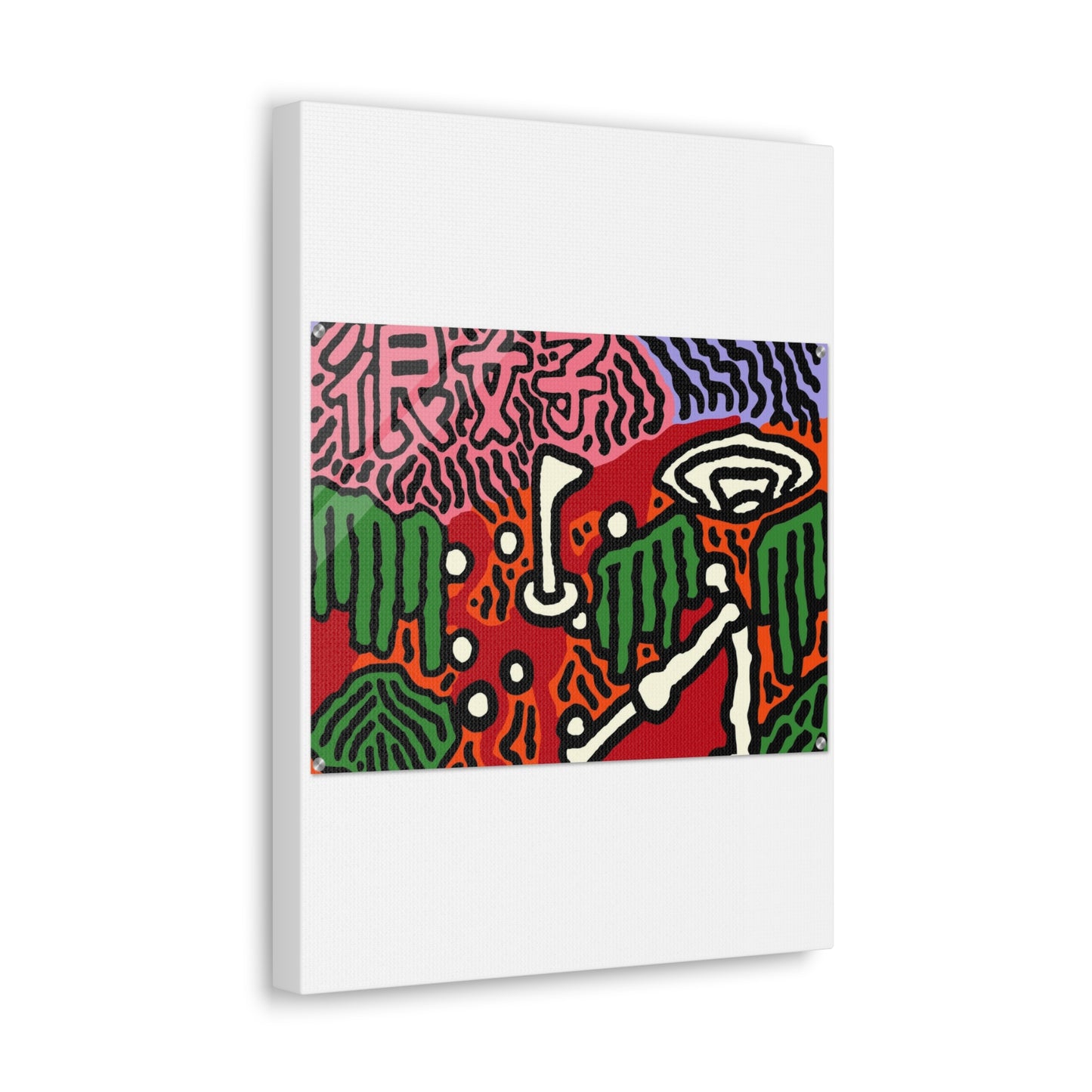 Scoring goals throughout life Canvas (Small)