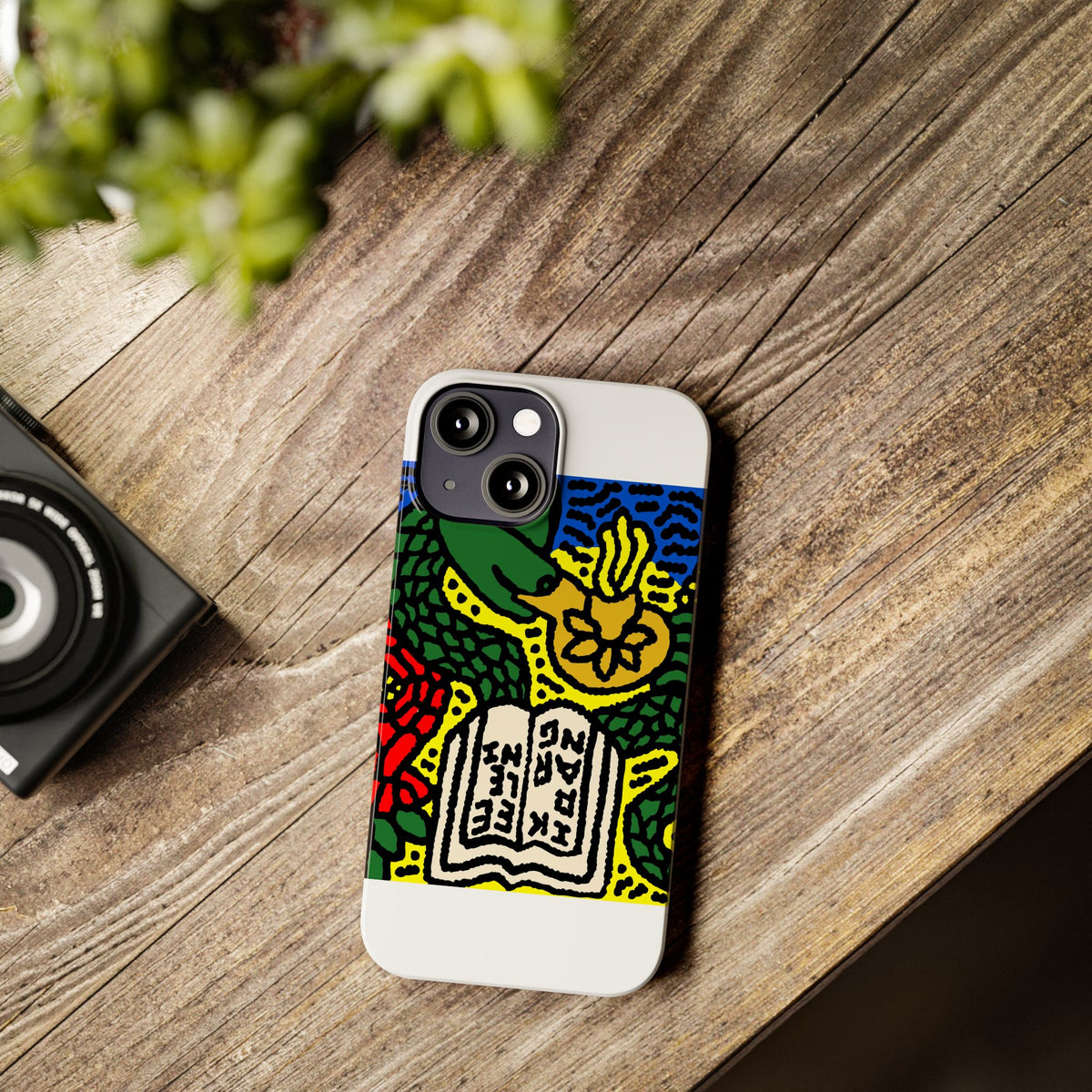 Shining a light on knowledge Slim Phone Case