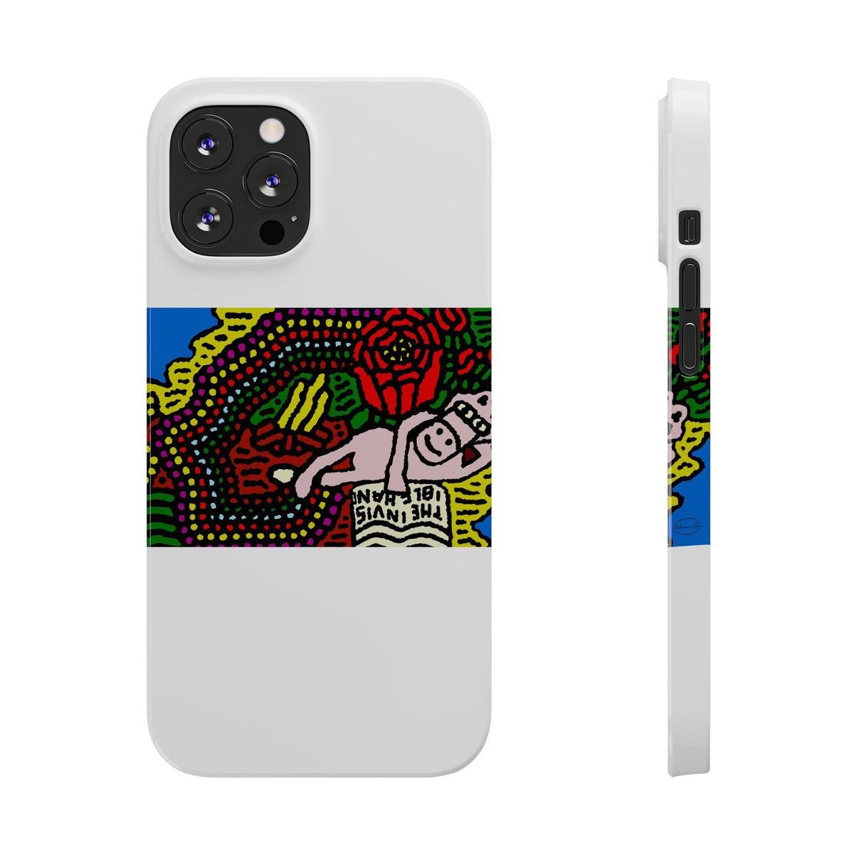 Enjoying our companionship Slim Phone Case