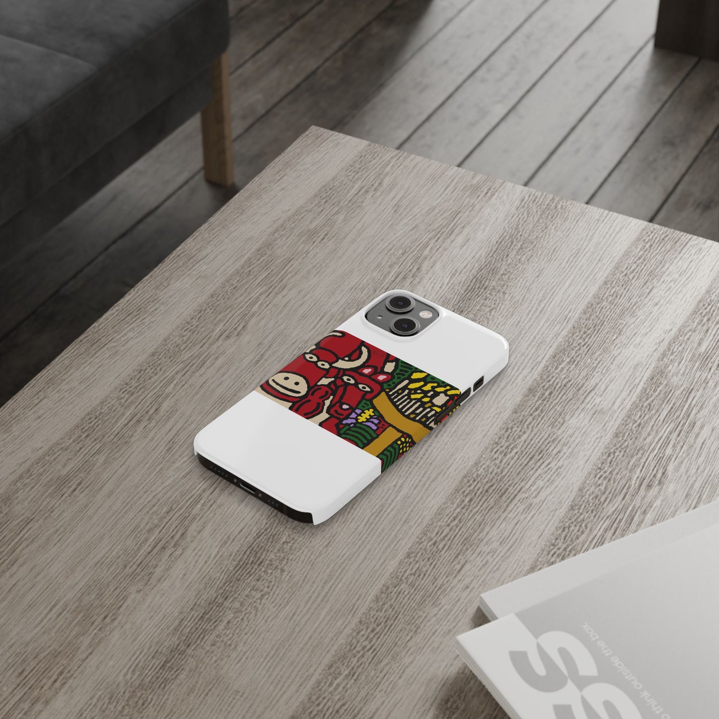 Going blessed by light together Slim Phone Case