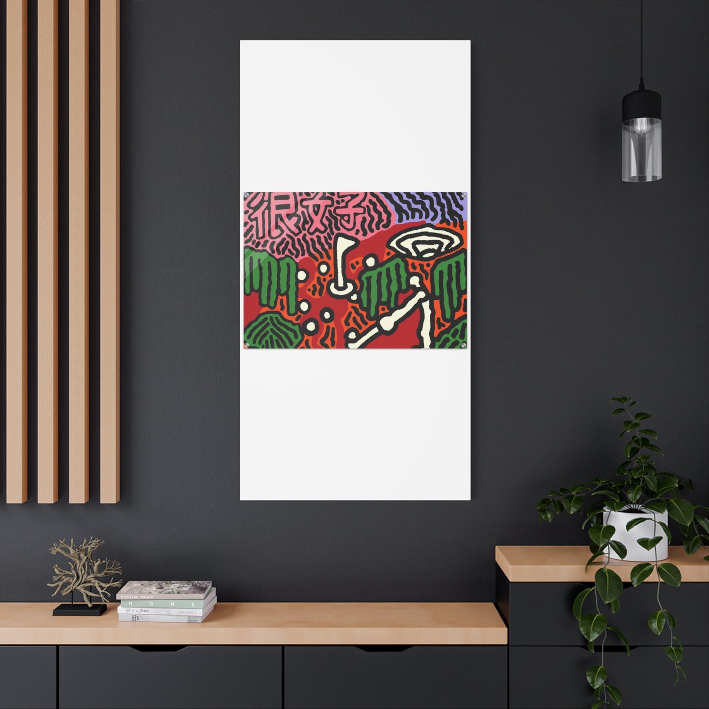 Scoring goals throughout life Canvas (Large)