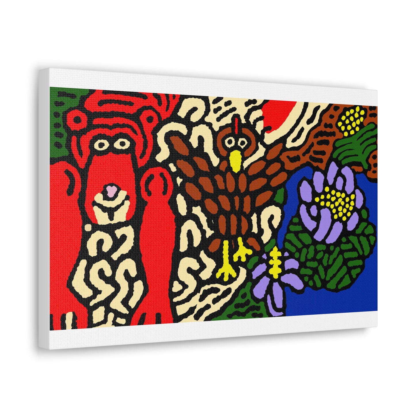 Friendly competition Canvas (Large)