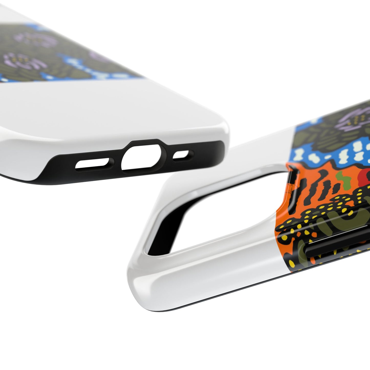 The Sri Lankan water lilies meets the Australian wattle Tough Phone Case