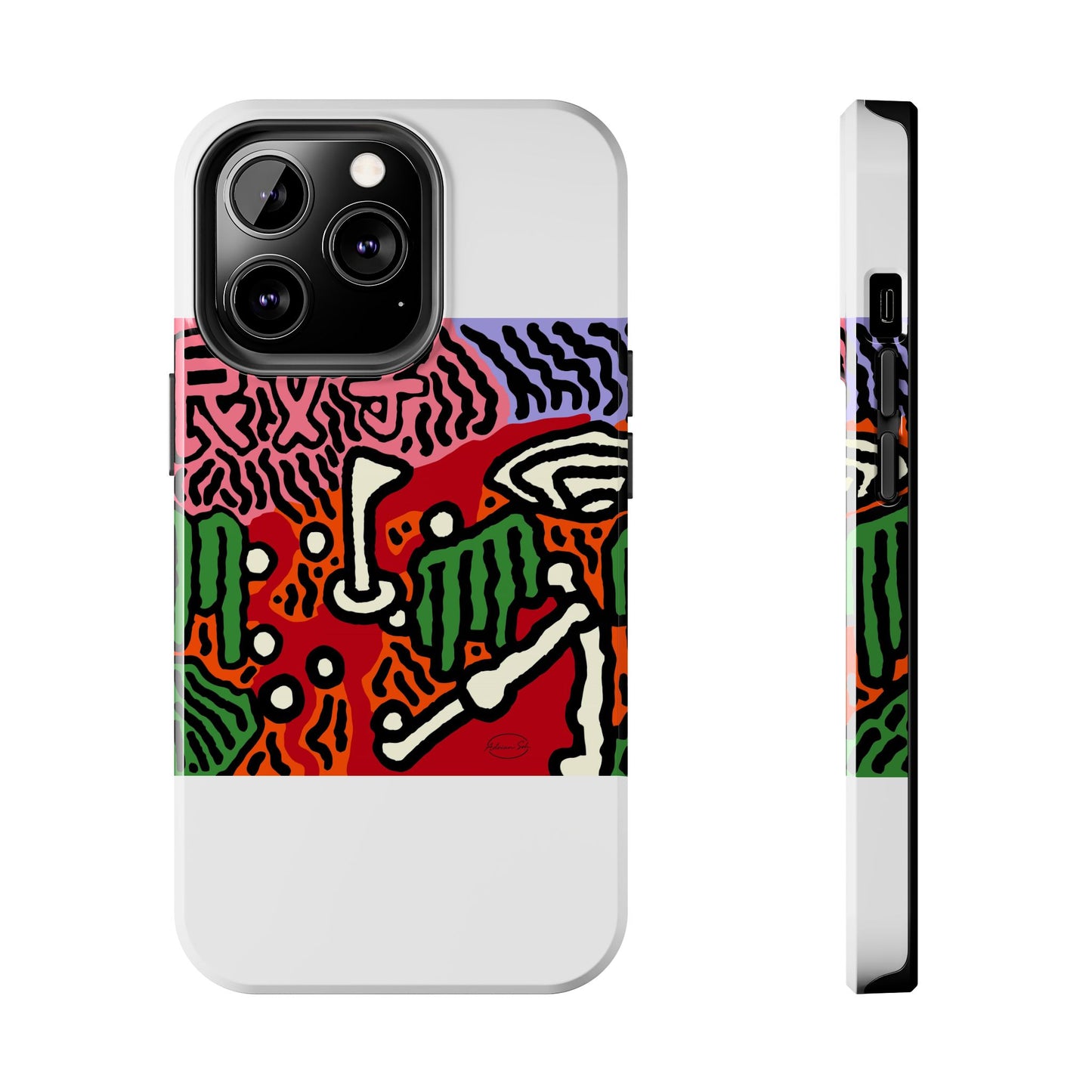 Hitting holes in one throughout life Tough Phone Case