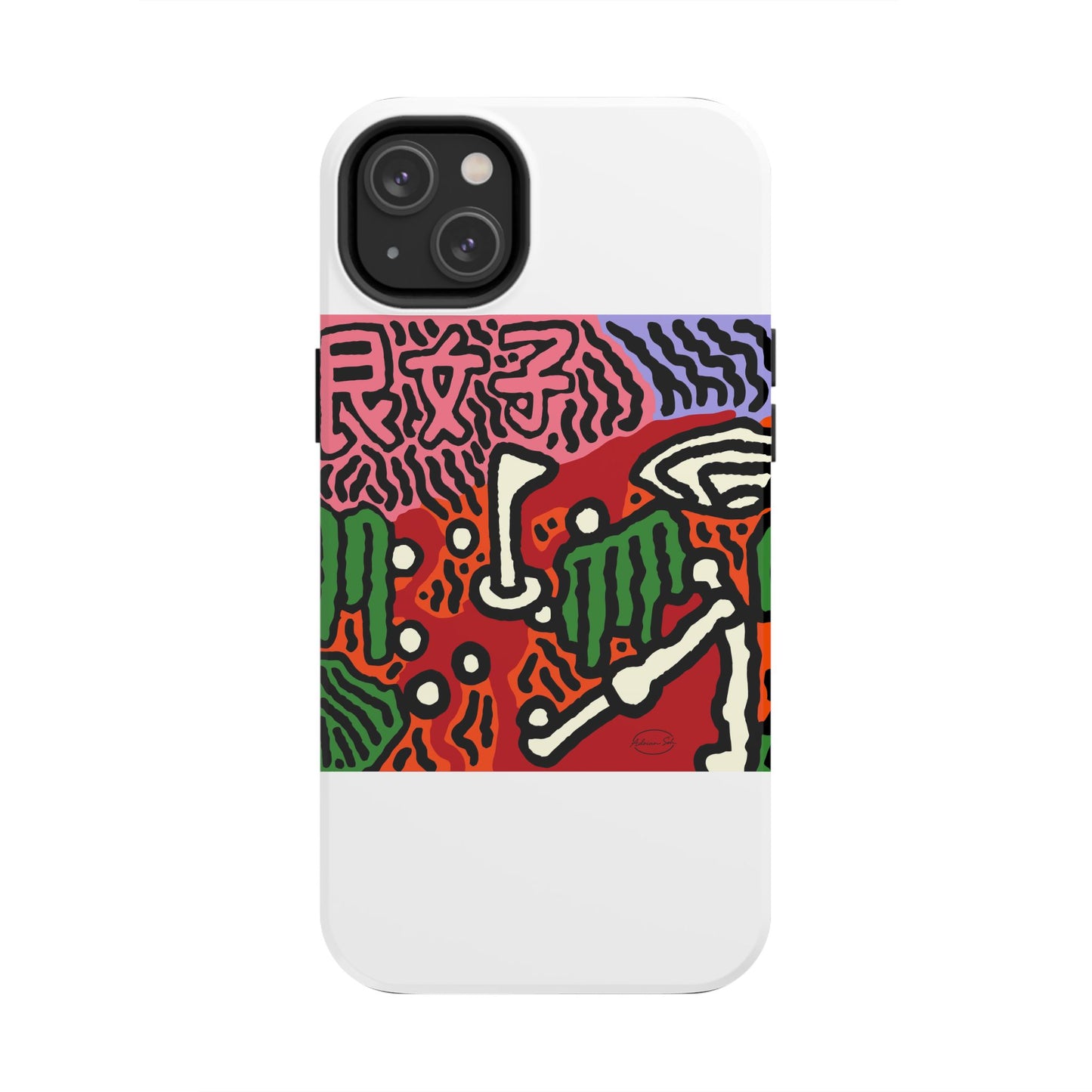 Hitting holes in one throughout life Tough Phone Case