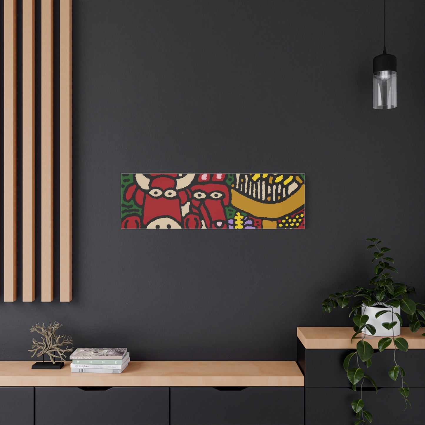 Going blessed by light together Canvas (Small)