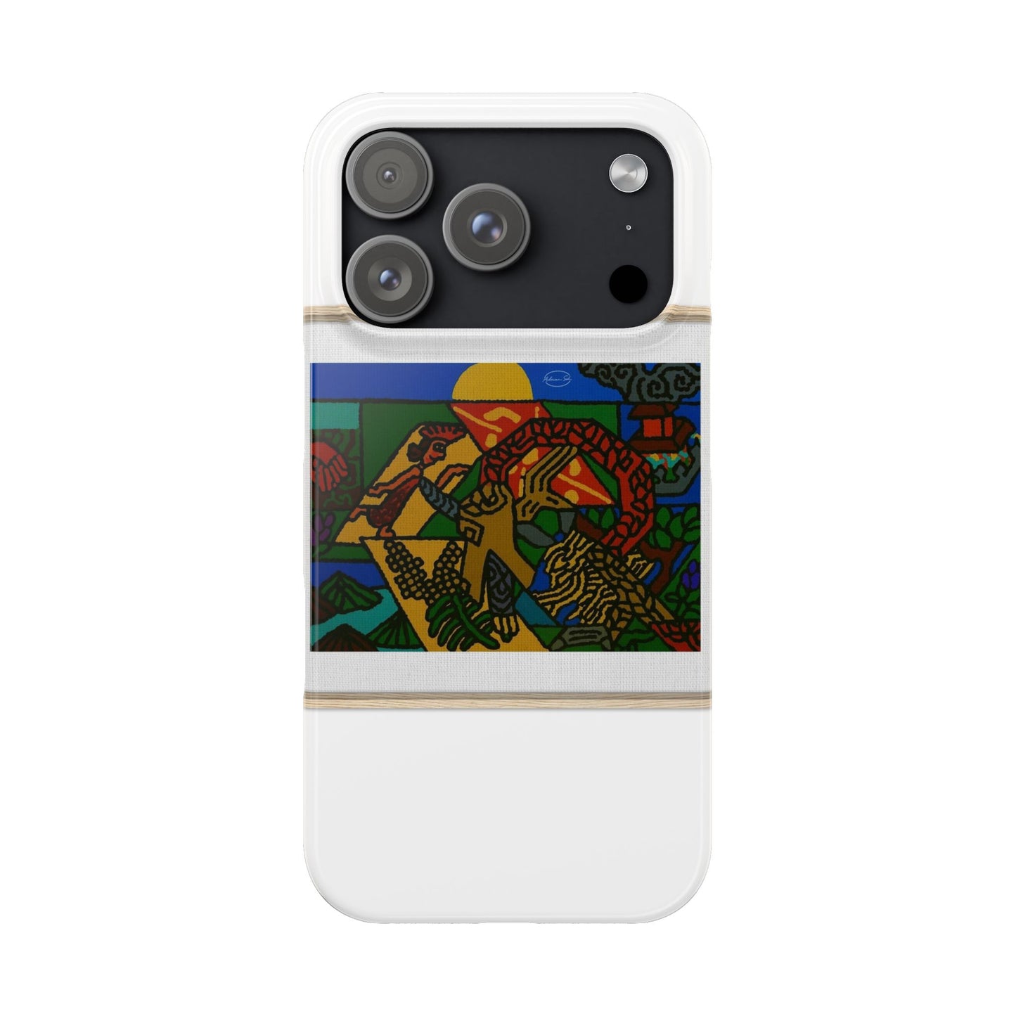 Drawing your own destiny Slim Phone Case