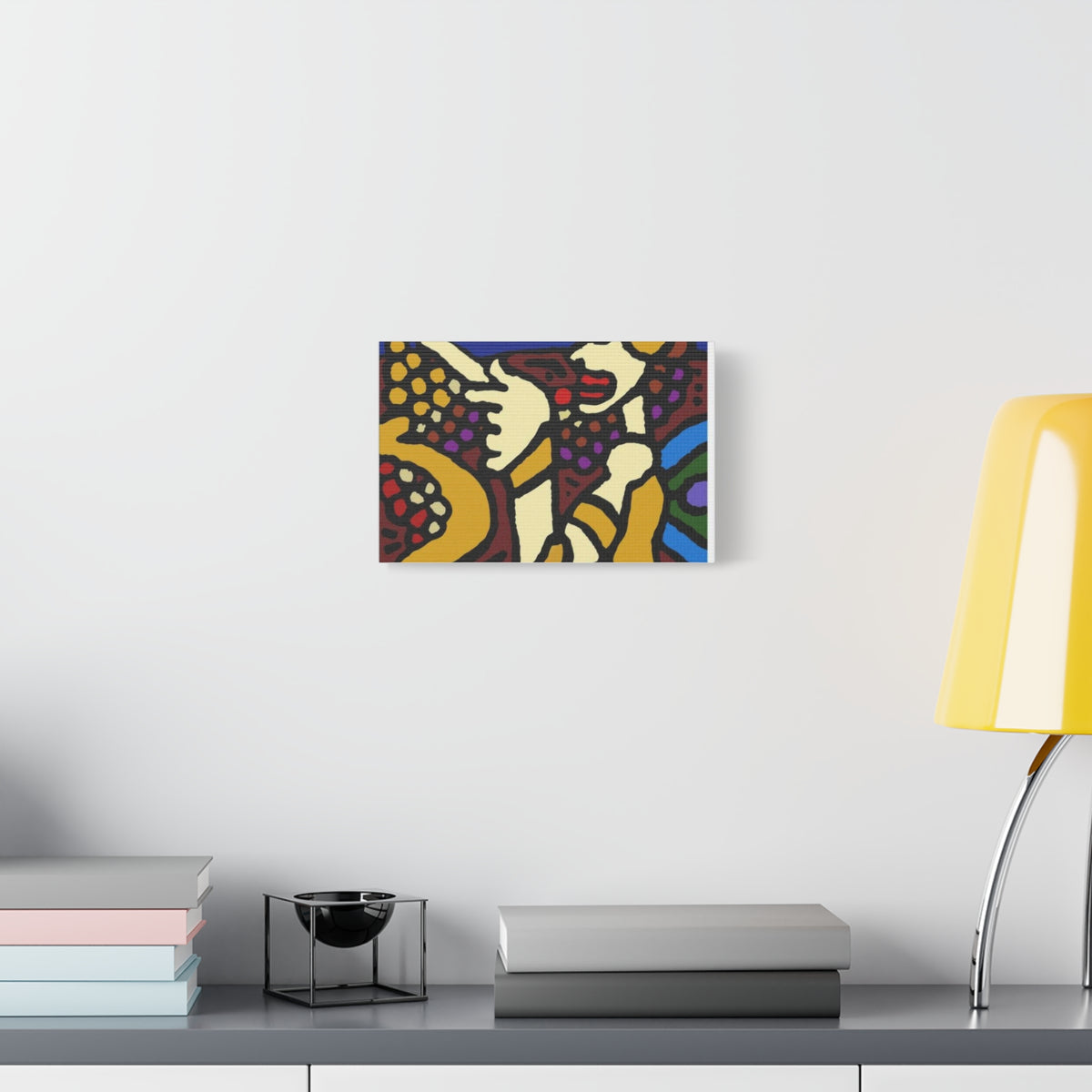 The golden snake being blessed by the fairy Canvas (Small)
