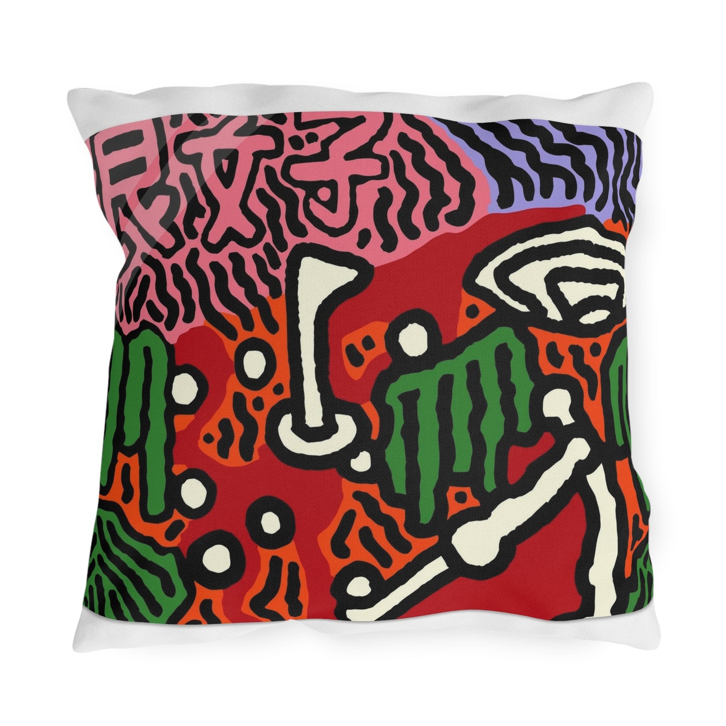 Scoring Goals Throughout Life — Outdoor Pillow