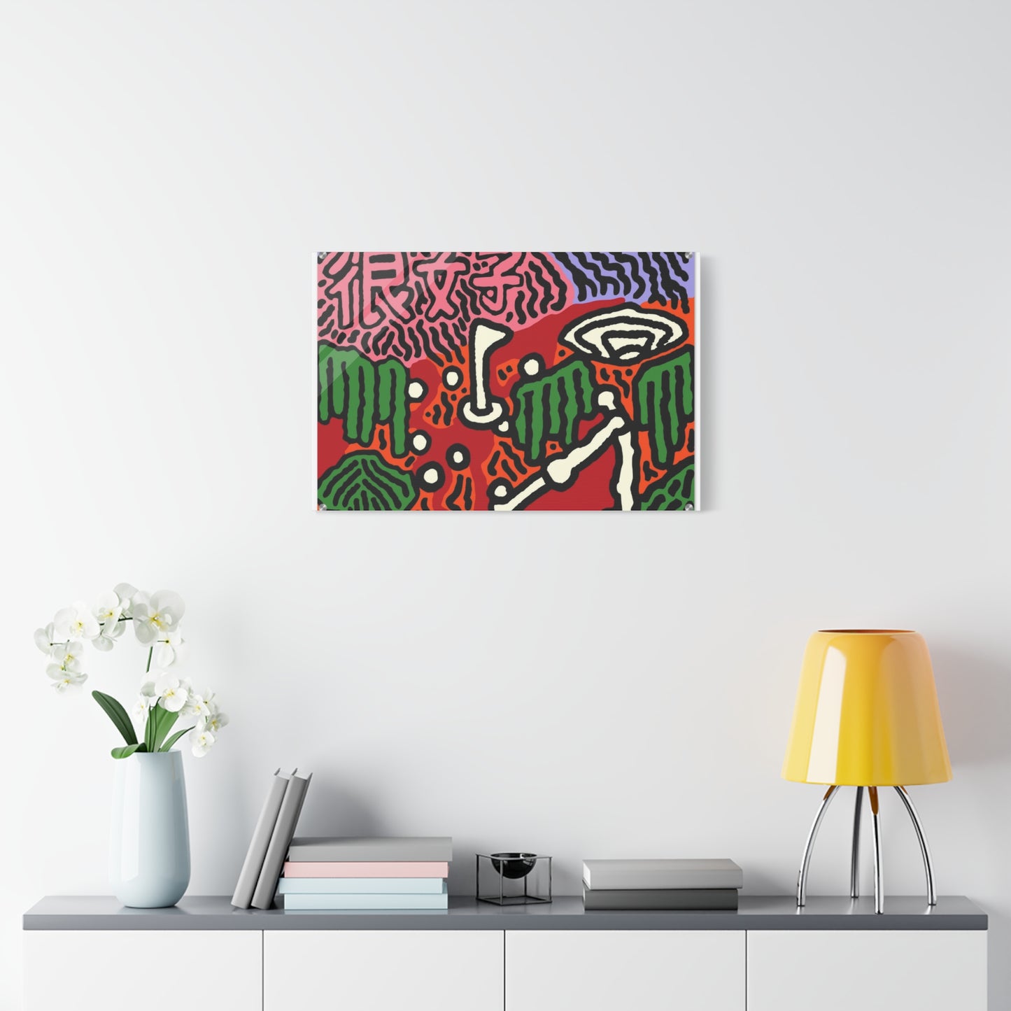 Scoring goals throughout life Canvas (Large)