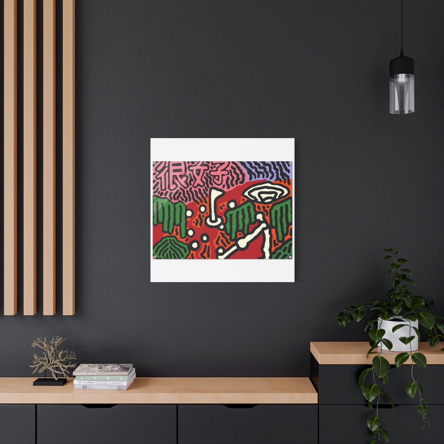 Scoring goals throughout life Canvas (Small)
