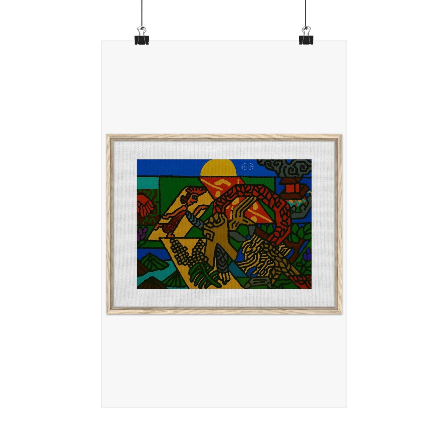 Drawing your own destiny Matte Poster Vertical (Small)