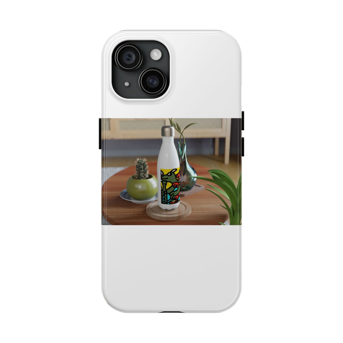 Two dragons enjoying a feast together Tough Phone Case