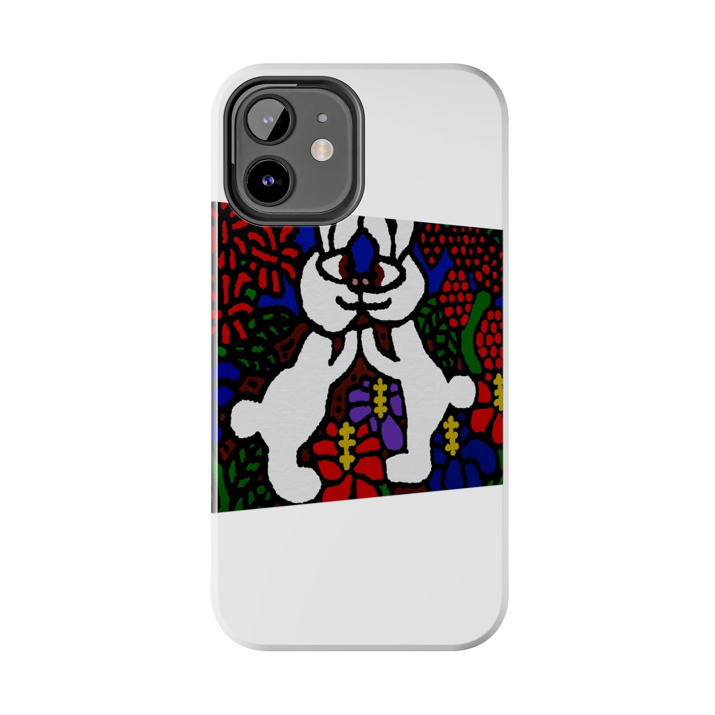 Bunnies in love Tough Phone Case