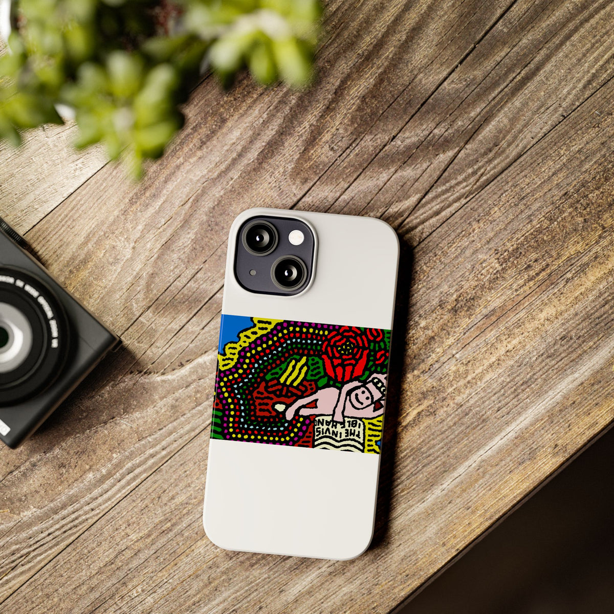 Enjoying our companionship Slim Phone Case