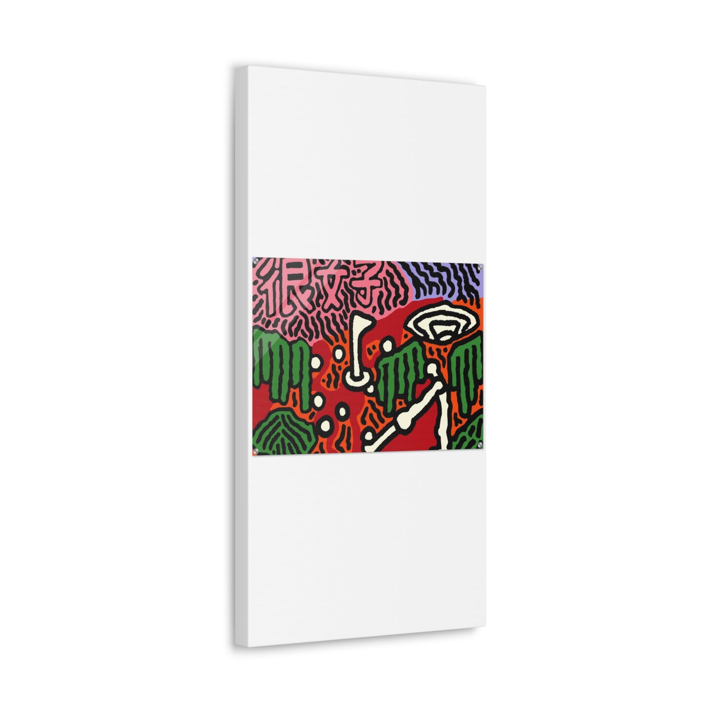 Scoring goals throughout life Canvas (Small)