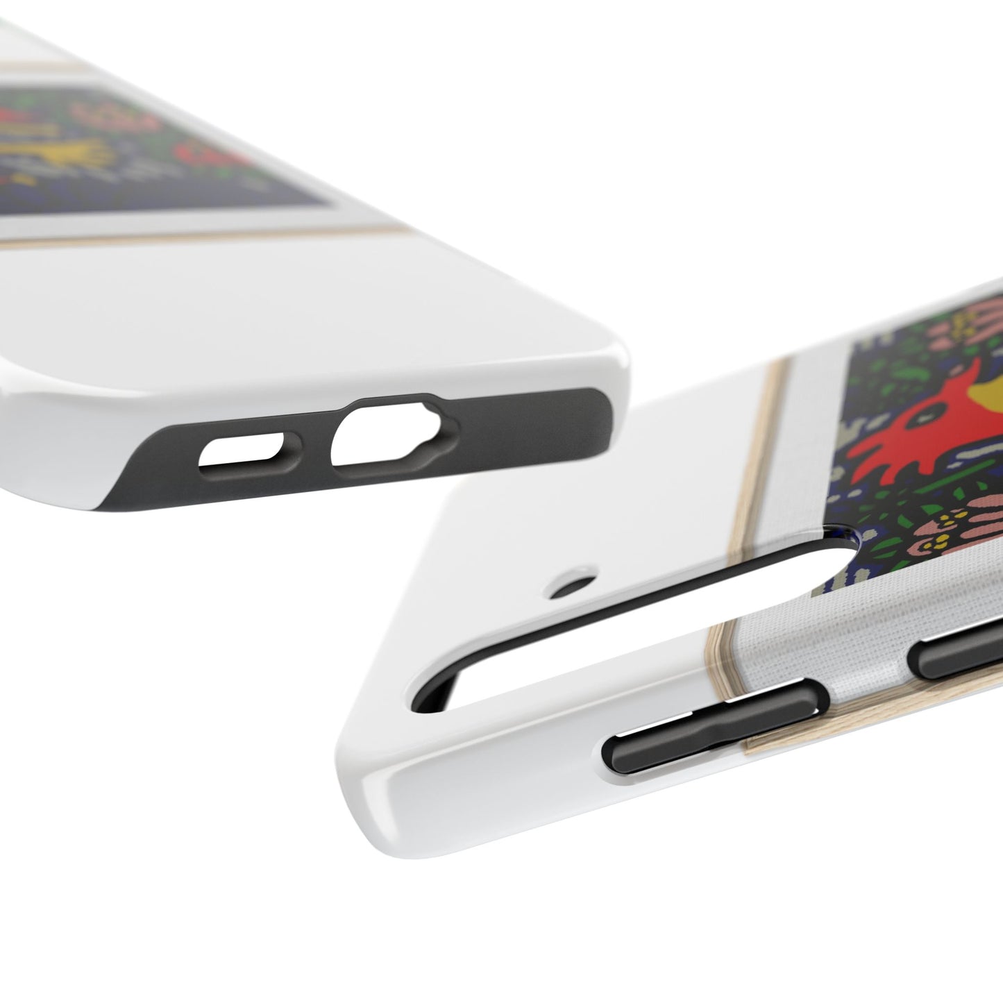 Breaking through the surface of a lotus pond Tough Phone Case