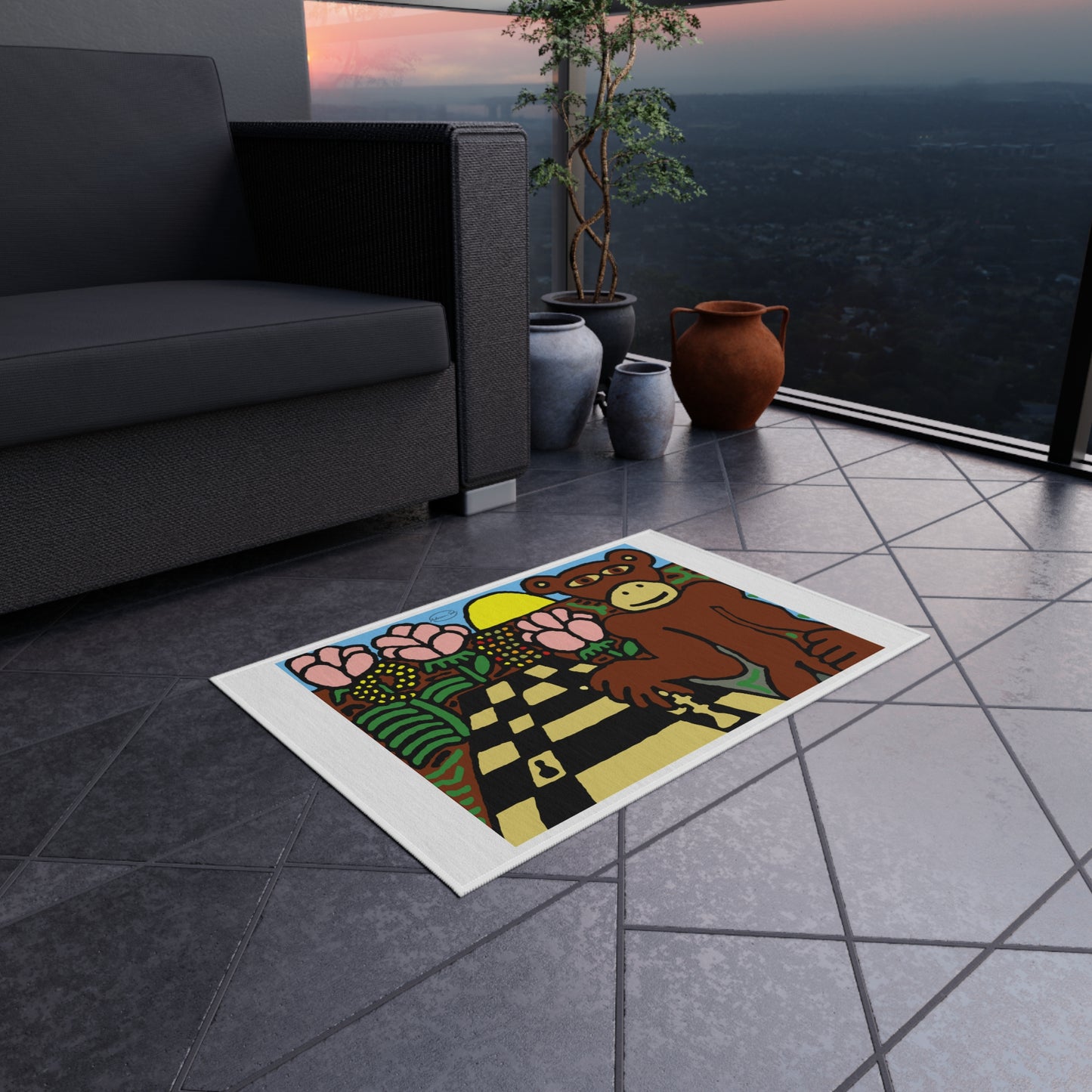 The supreme strategist — Outdoor Rug