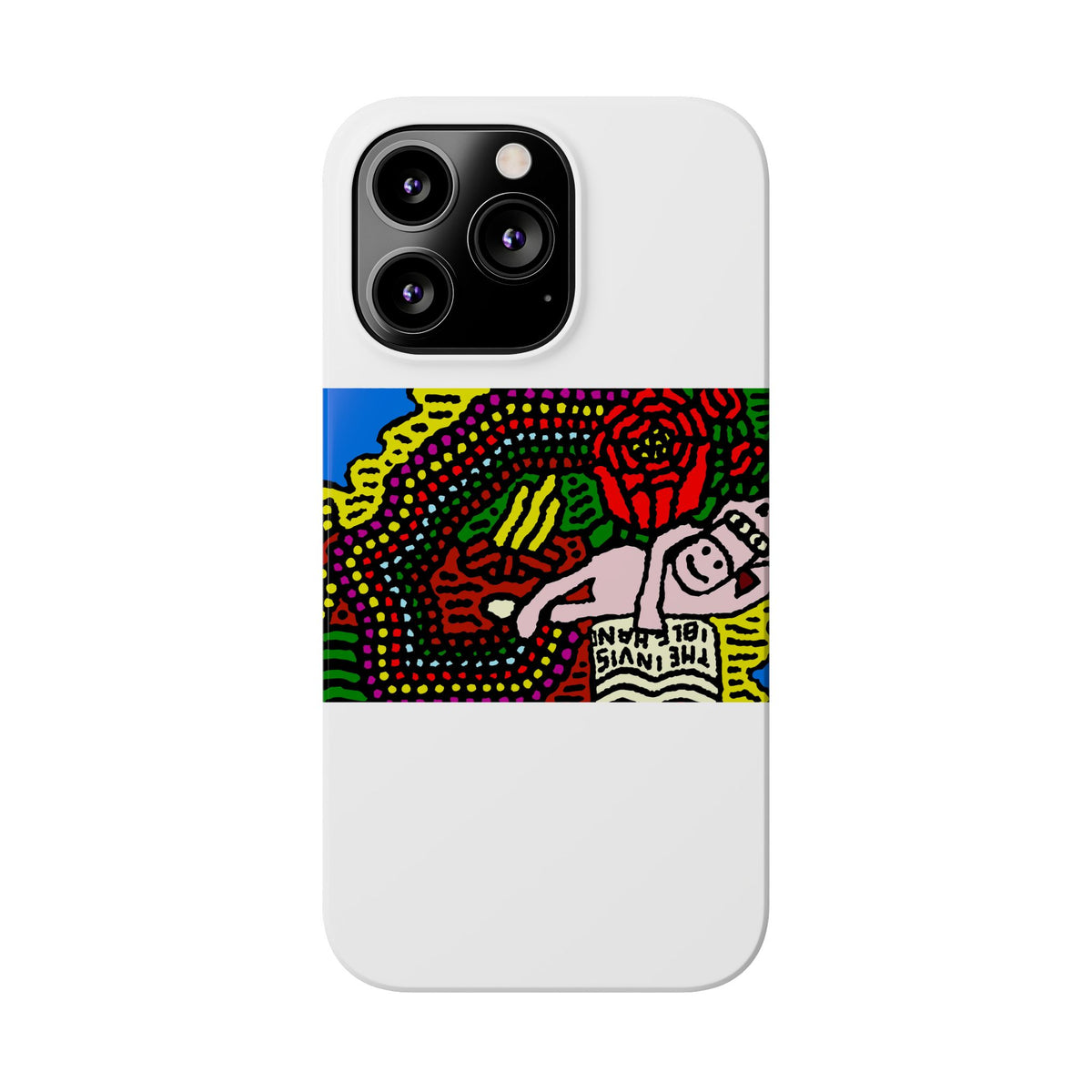 Enjoying our companionship Slim Phone Case