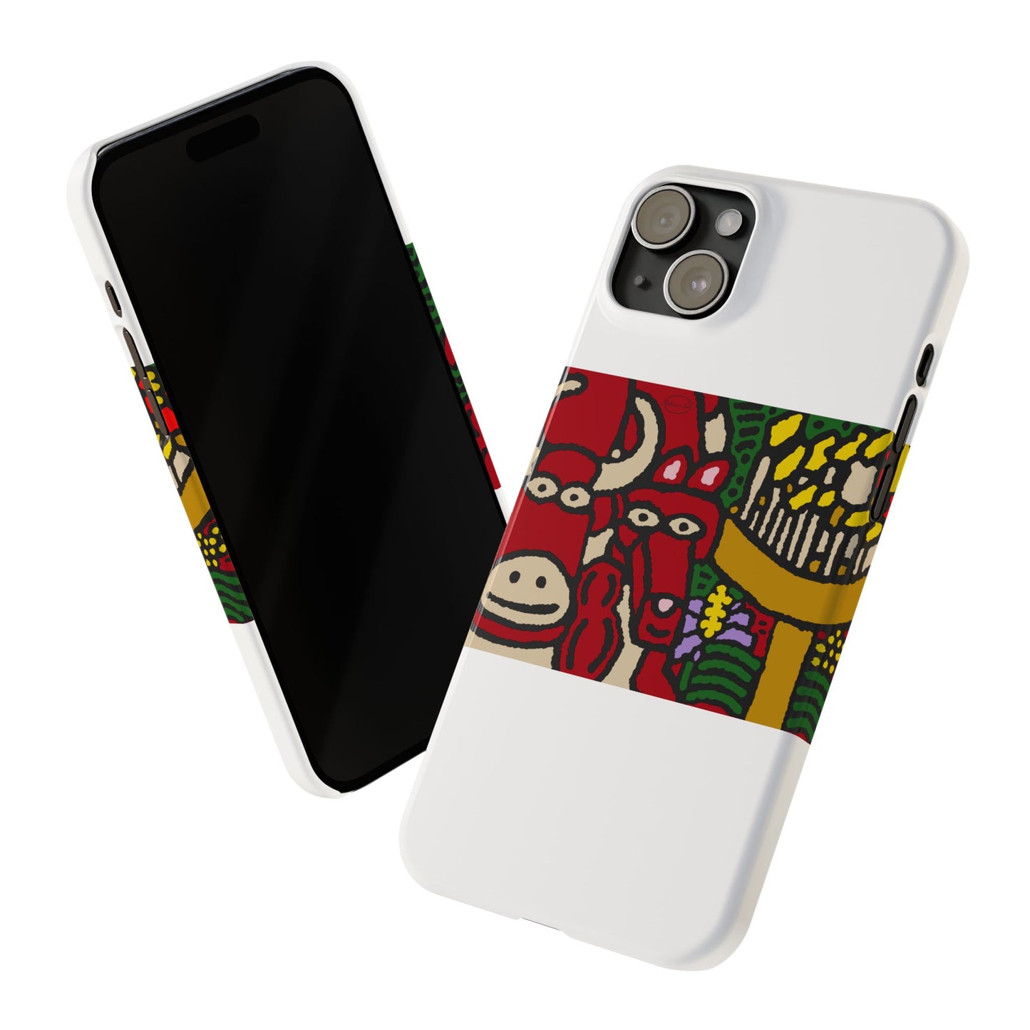 Going blessed by light together Slim Phone Case