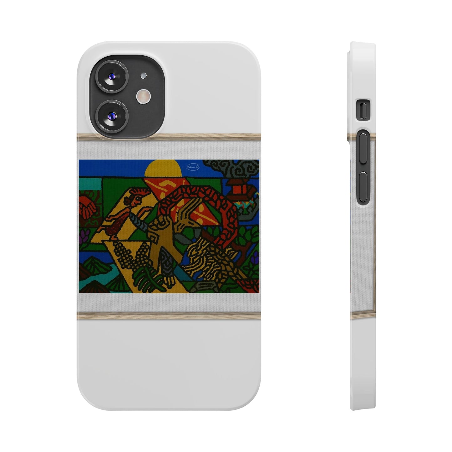 Drawing your own destiny Slim Phone Case