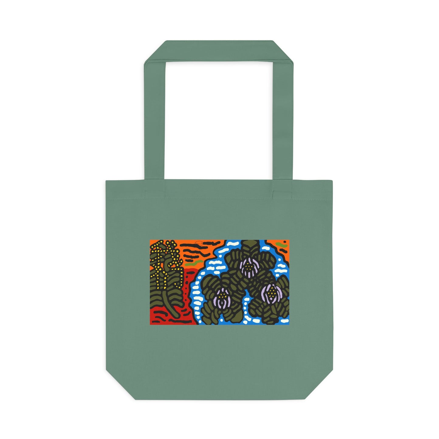 The Sri Lankan water lilies meets the Australian wattle Classic Tote Bag