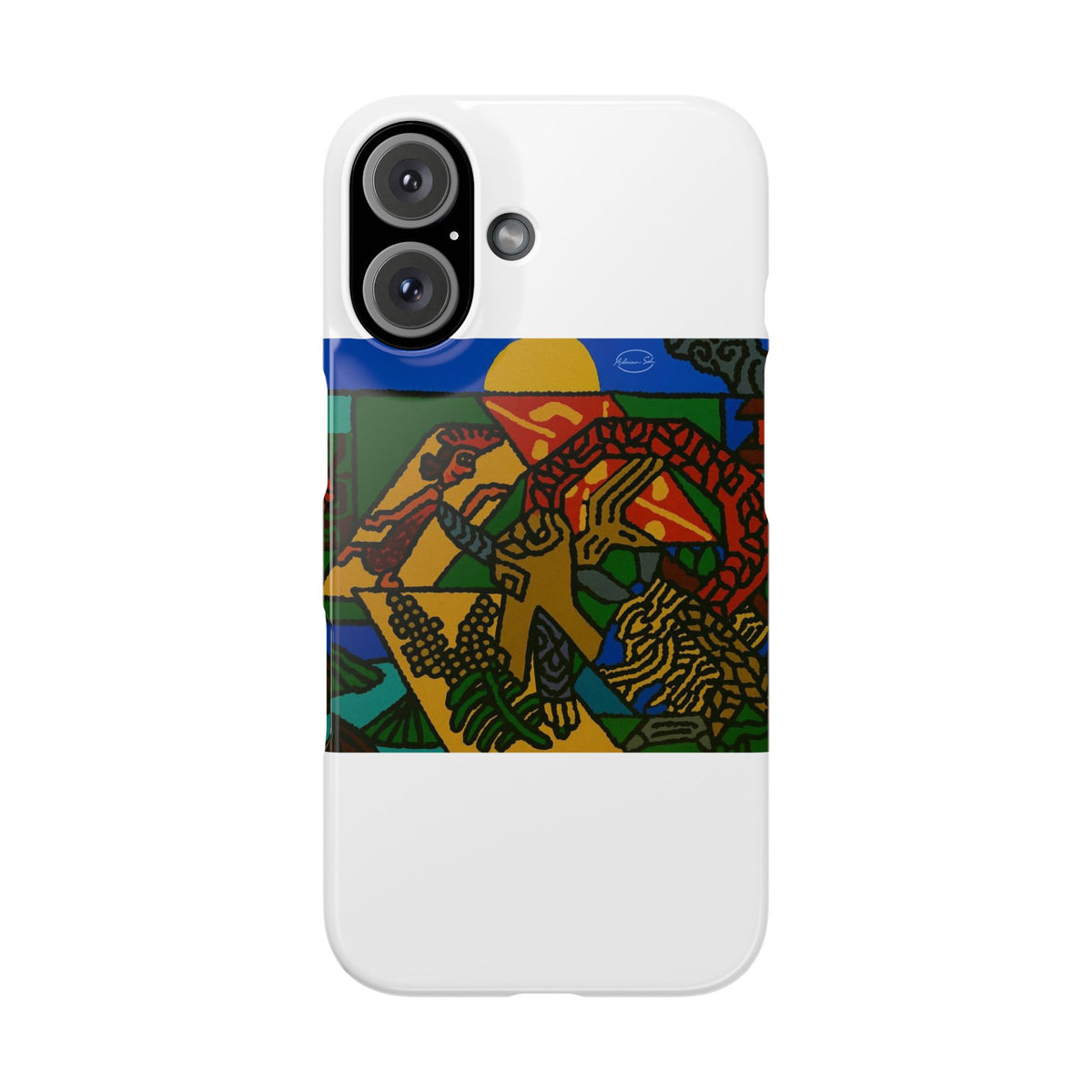 Drawing your own destiny Slim Phone Case