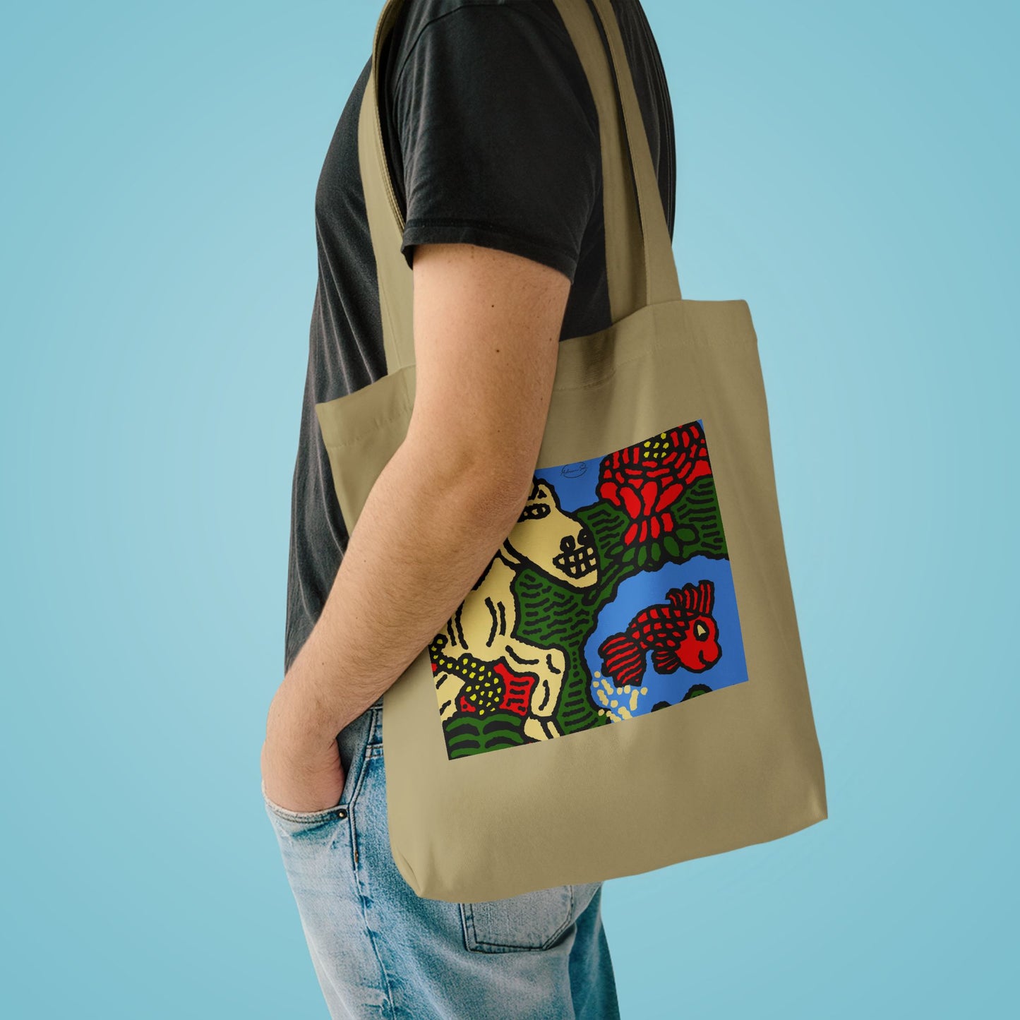 Galloping carefree through life Classic Tote Bag