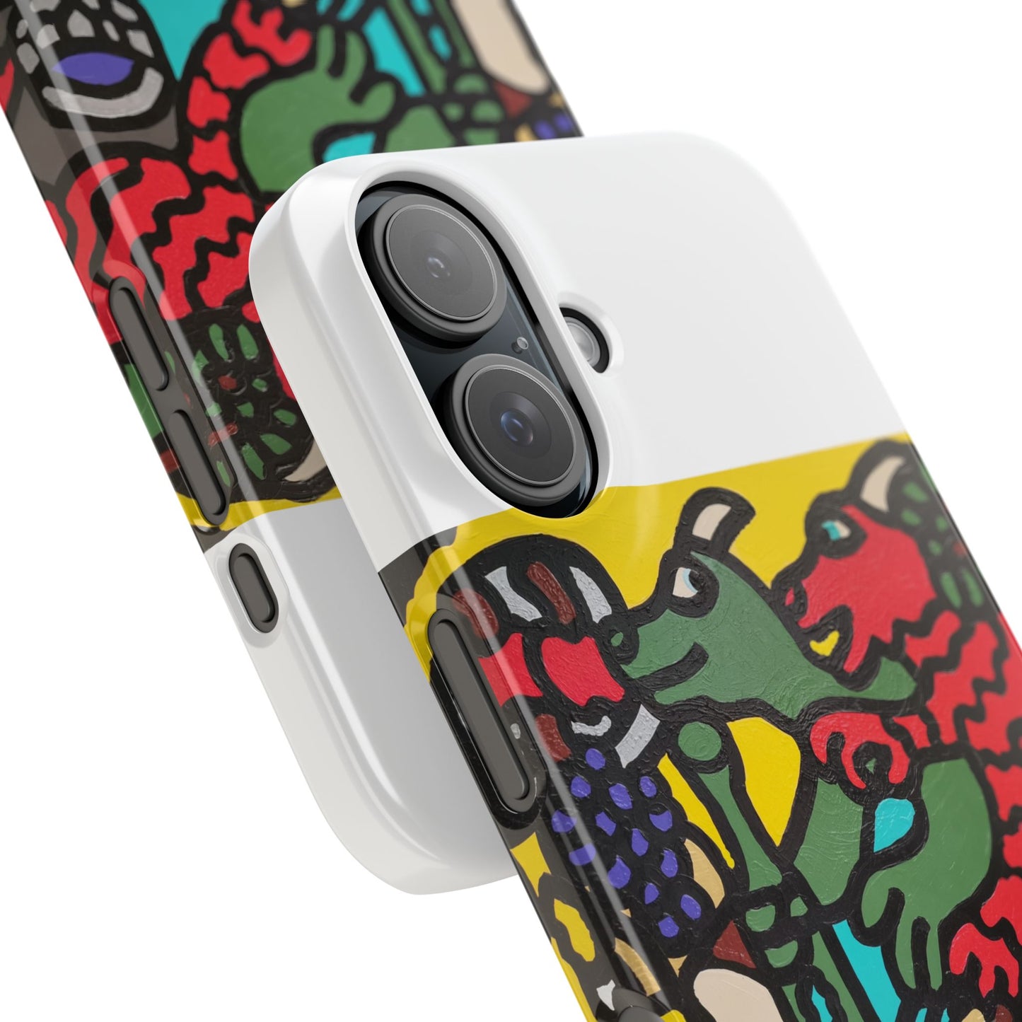 Enjoying our companionship Slim Phone Case