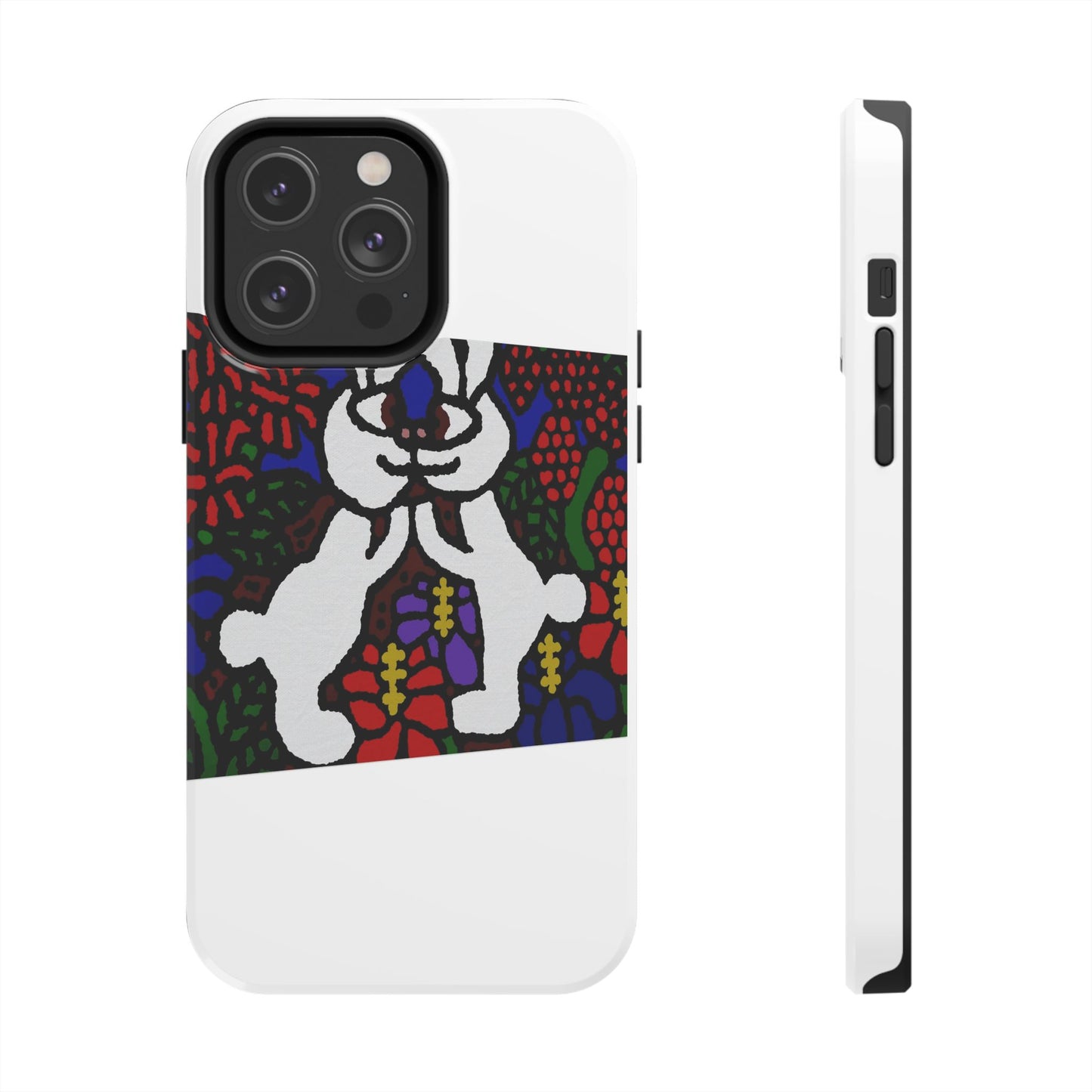 Bunnies in love Tough Phone Case