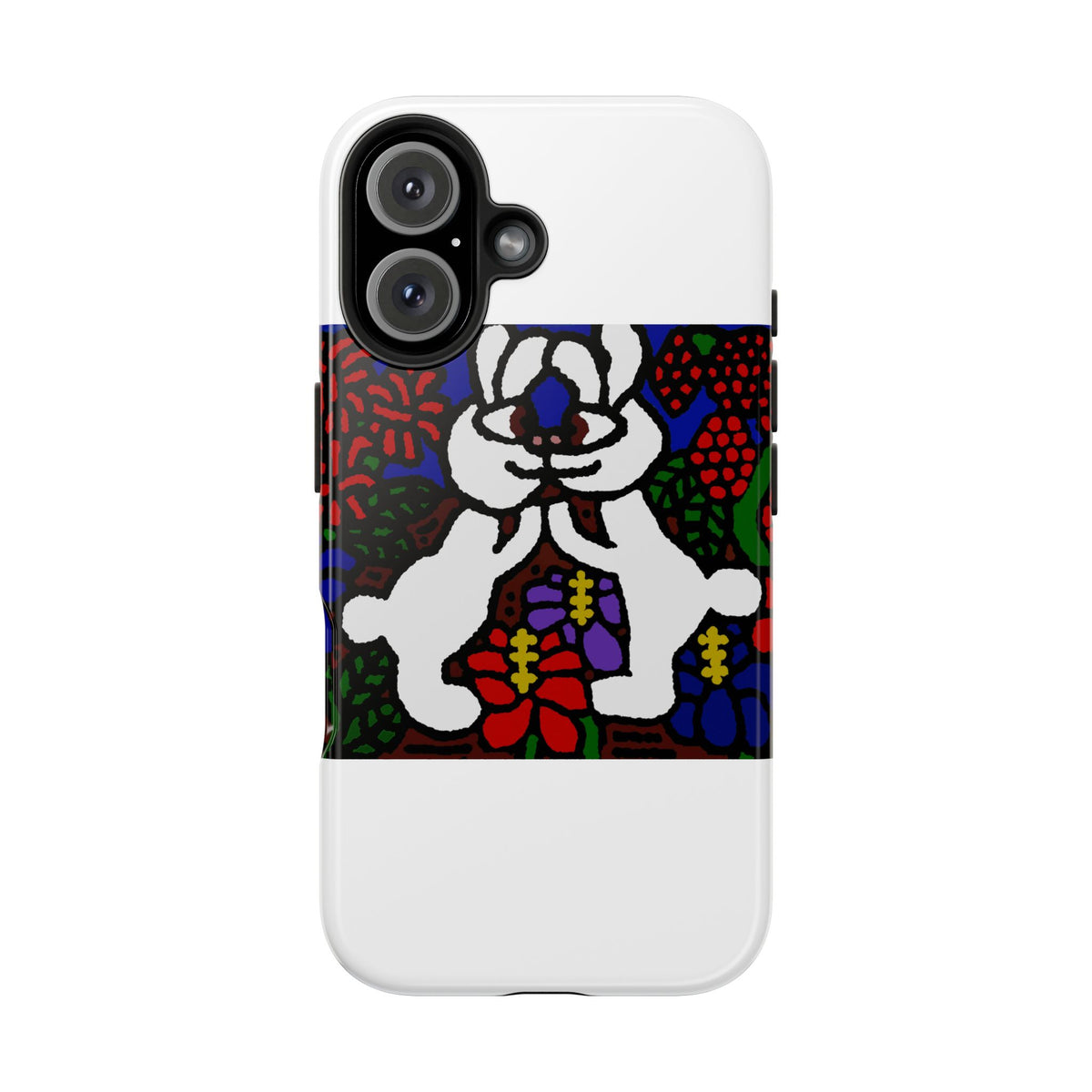 Bunnies in love Tough Phone Case