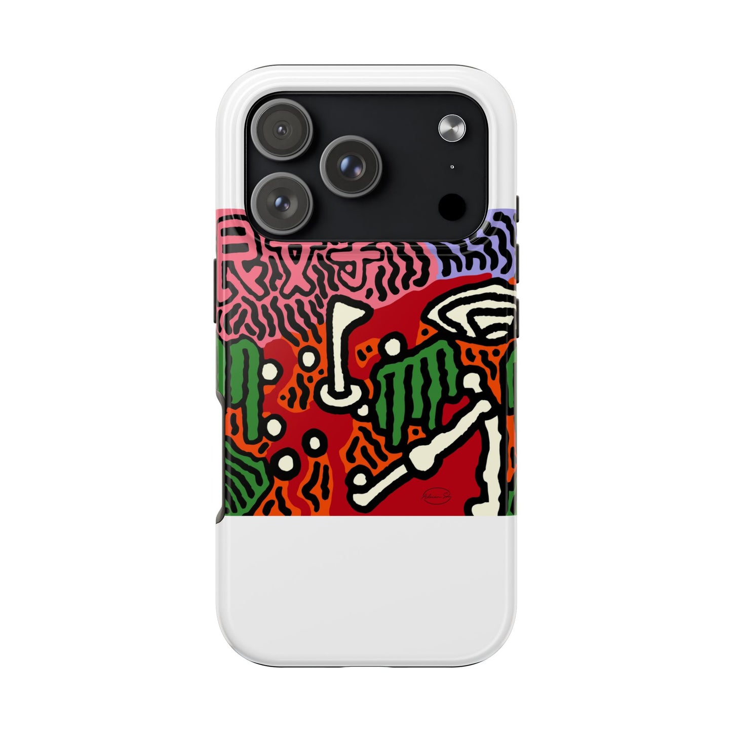 Hitting holes in one throughout life Tough Phone Case