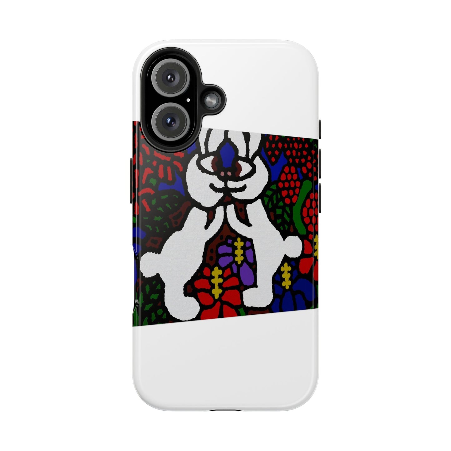 Bunnies in love Tough Phone Case