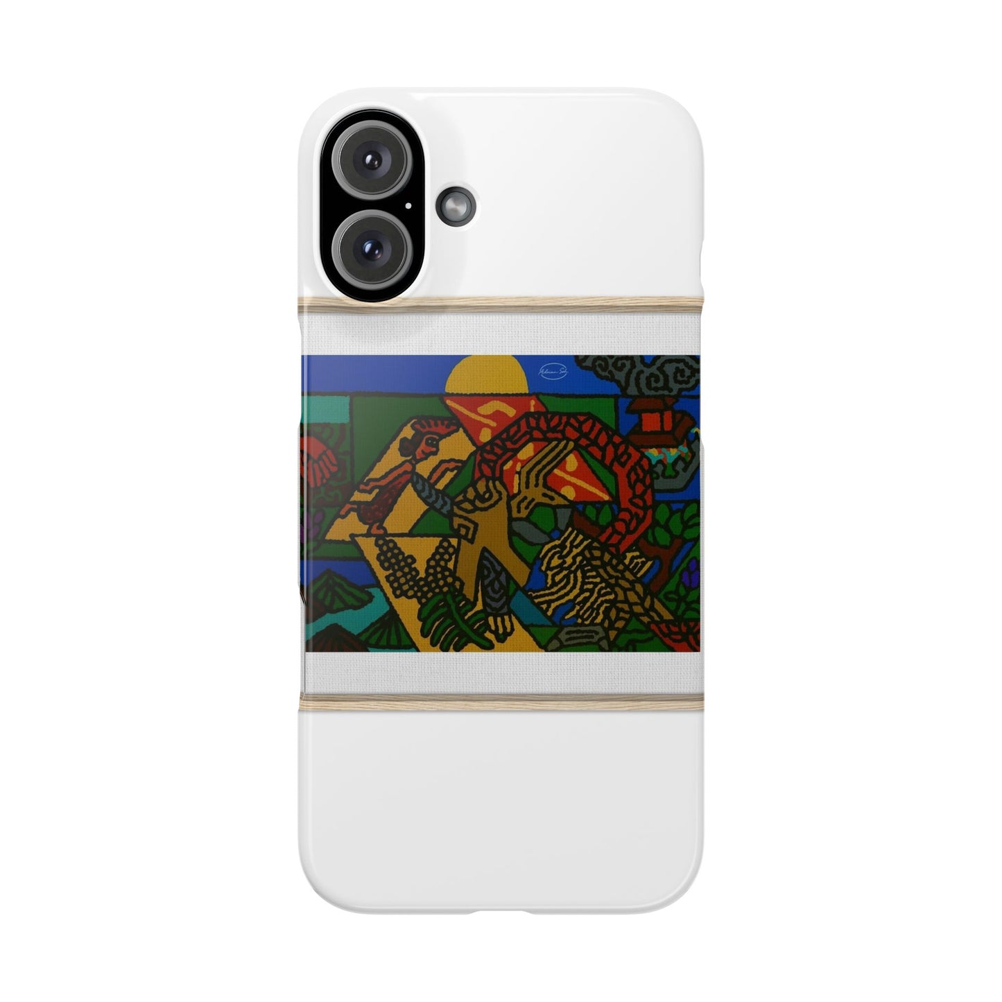 Drawing your own destiny Slim Phone Case