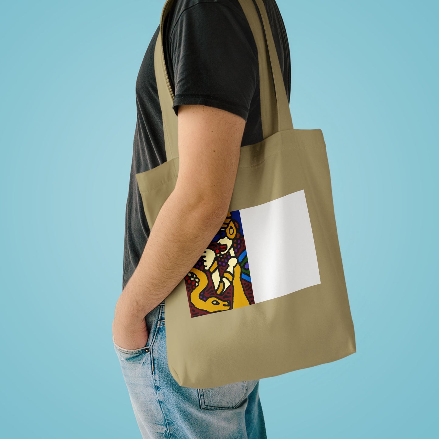 The golden snake being blessed by the fairy Classic Tote Bag