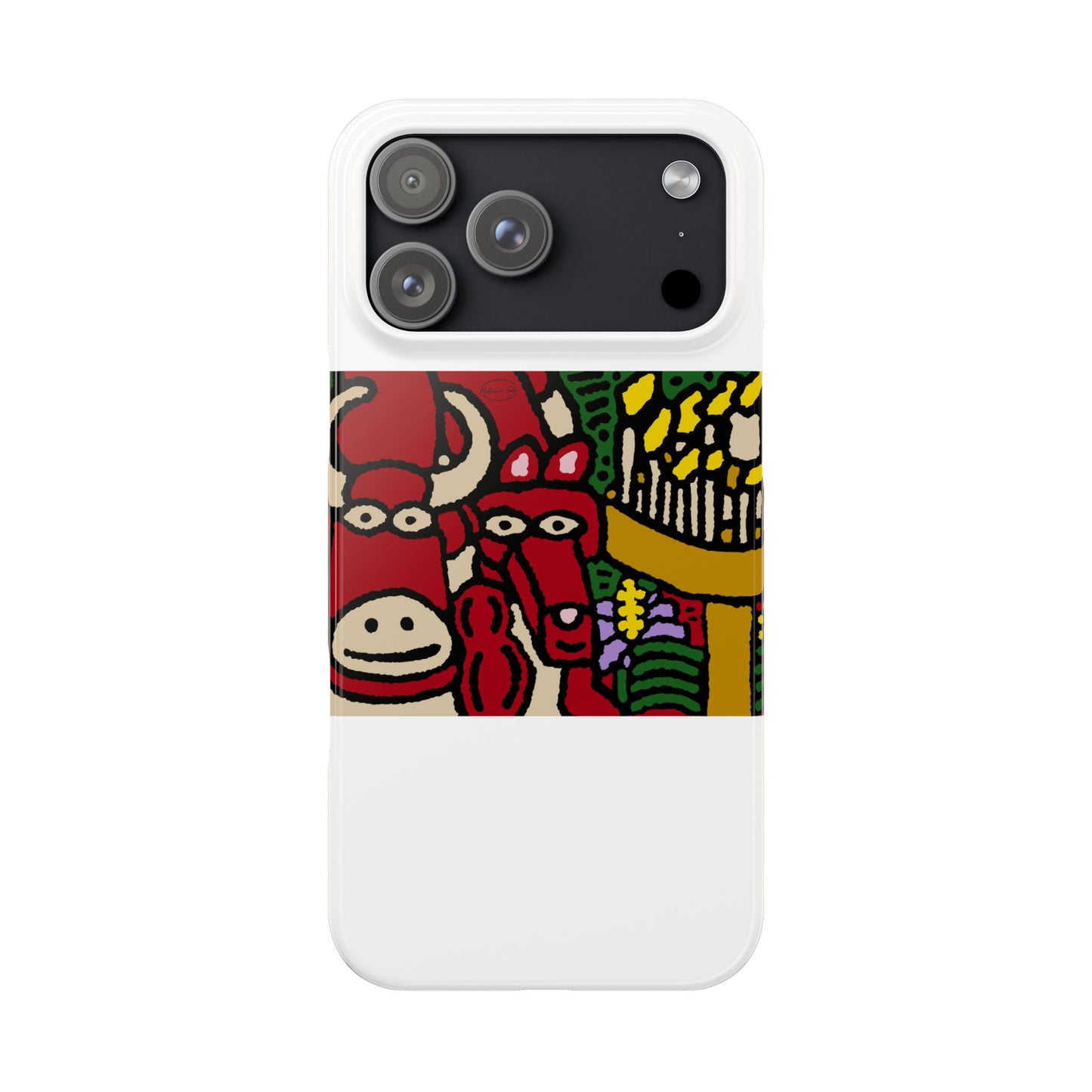 Going blessed by light together Slim Phone Case
