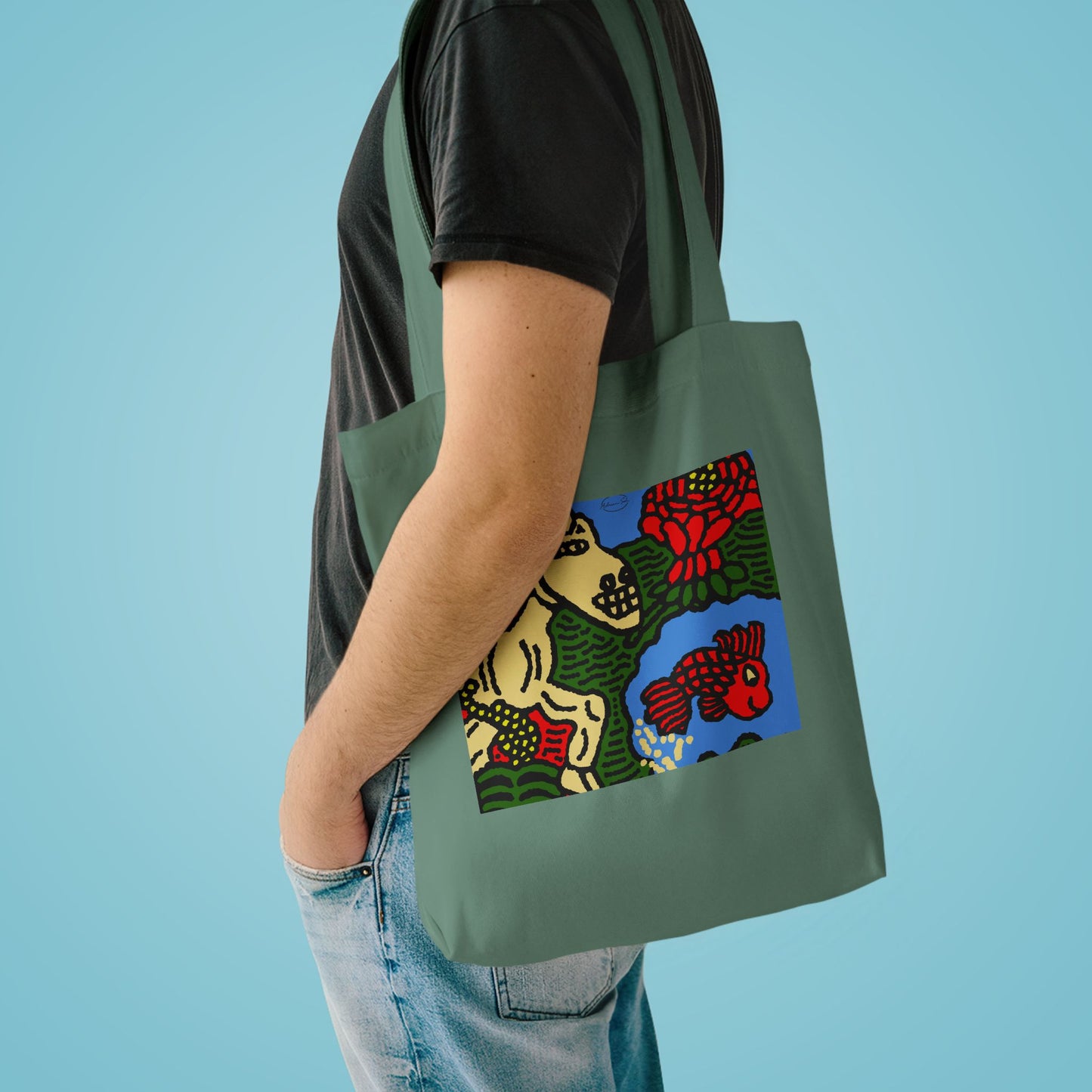 Galloping carefree through life Classic Tote Bag