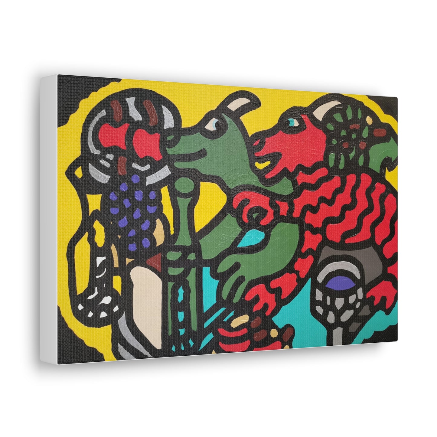 Enjoying our companionship Canvas (Small)