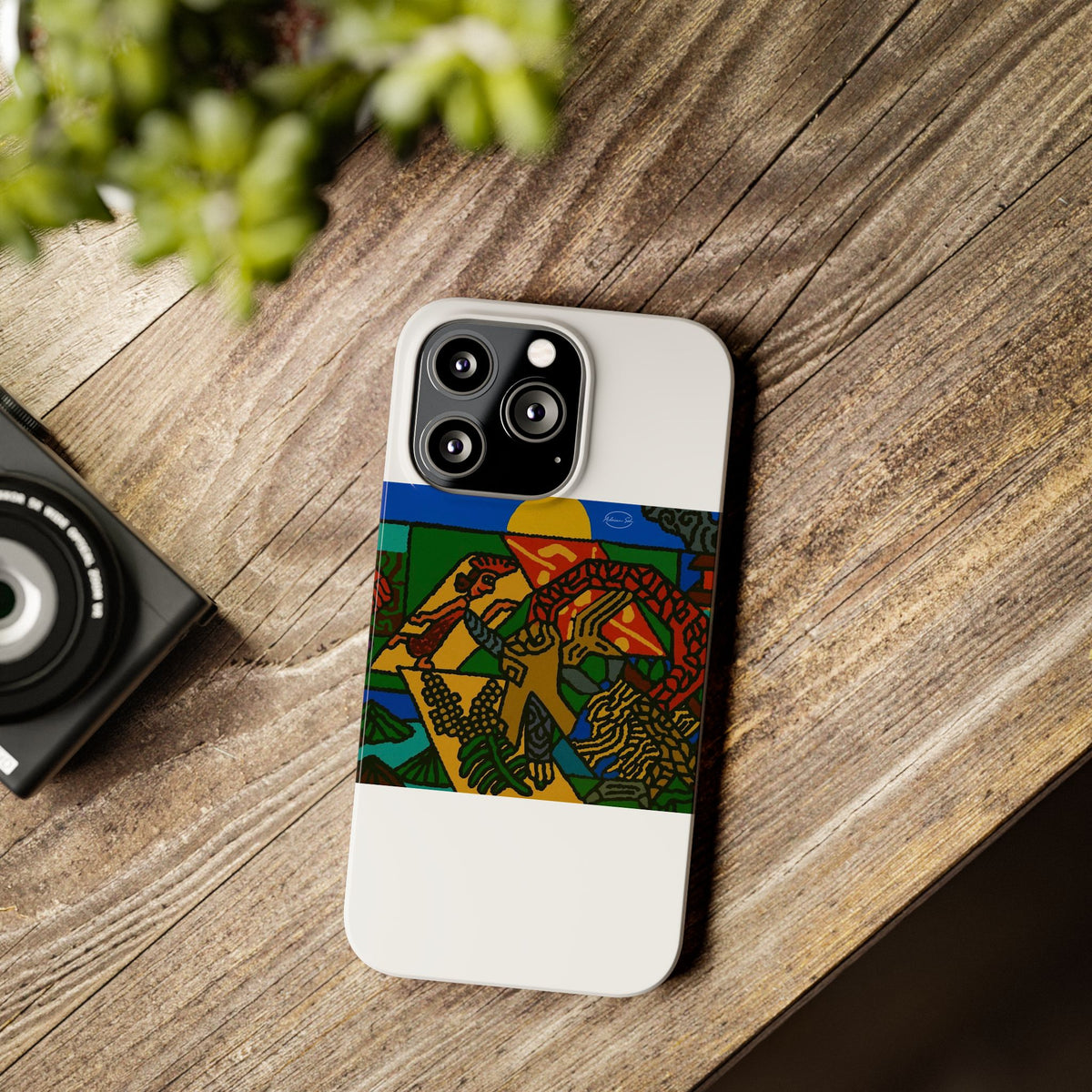 Drawing your own destiny Slim Phone Case
