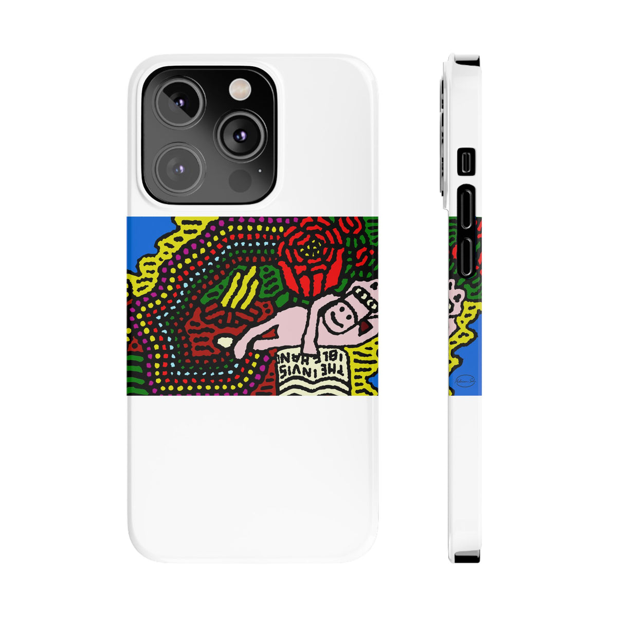 Enjoying our companionship Slim Phone Case