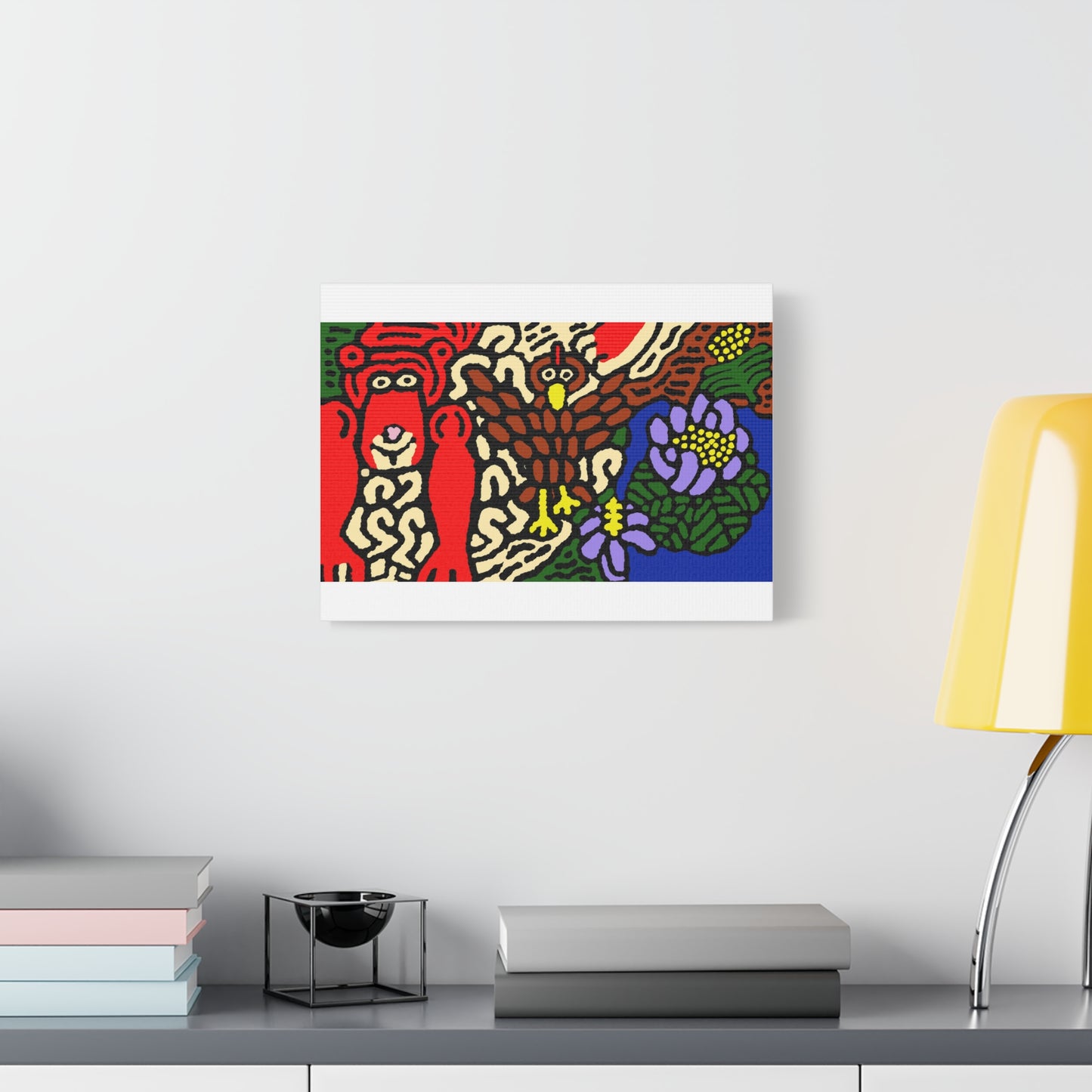 Friendly competition Canvas (Large)