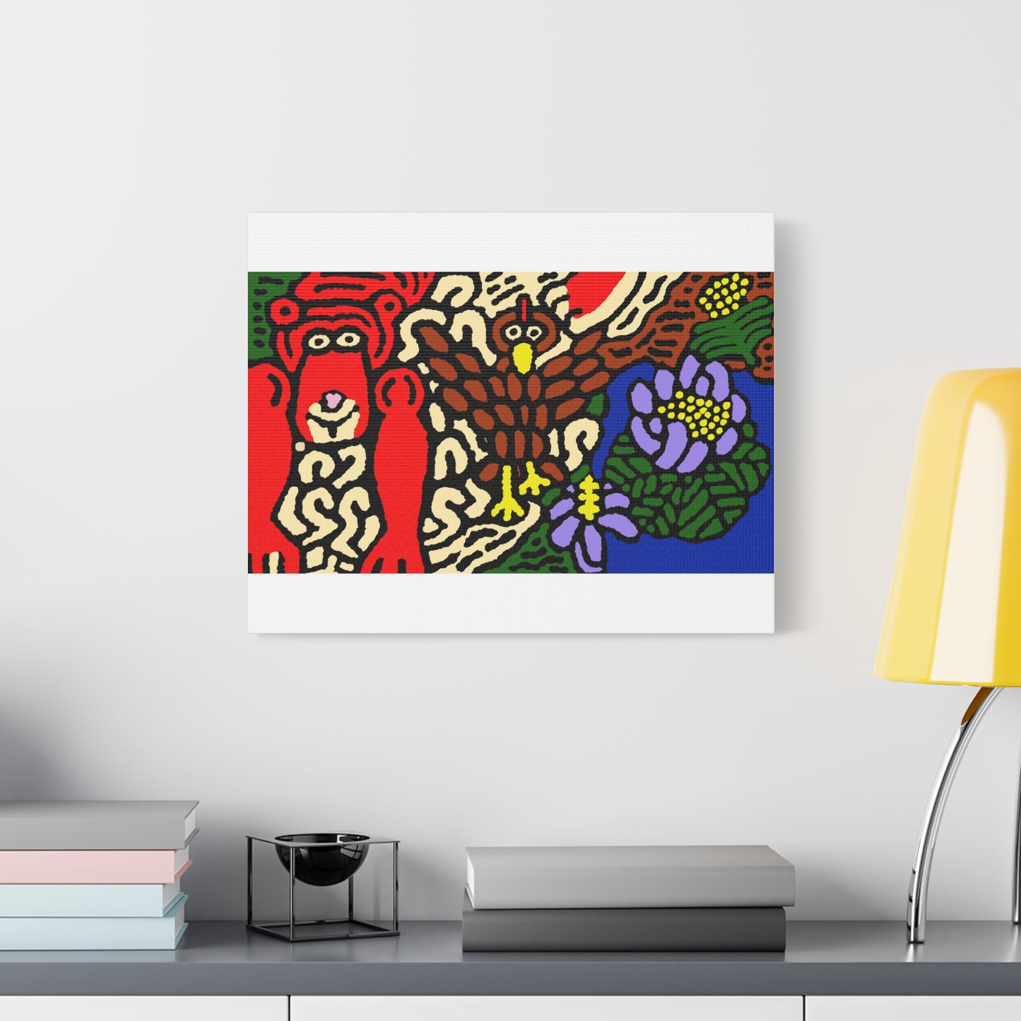 Friendly competition Canvas (Large)